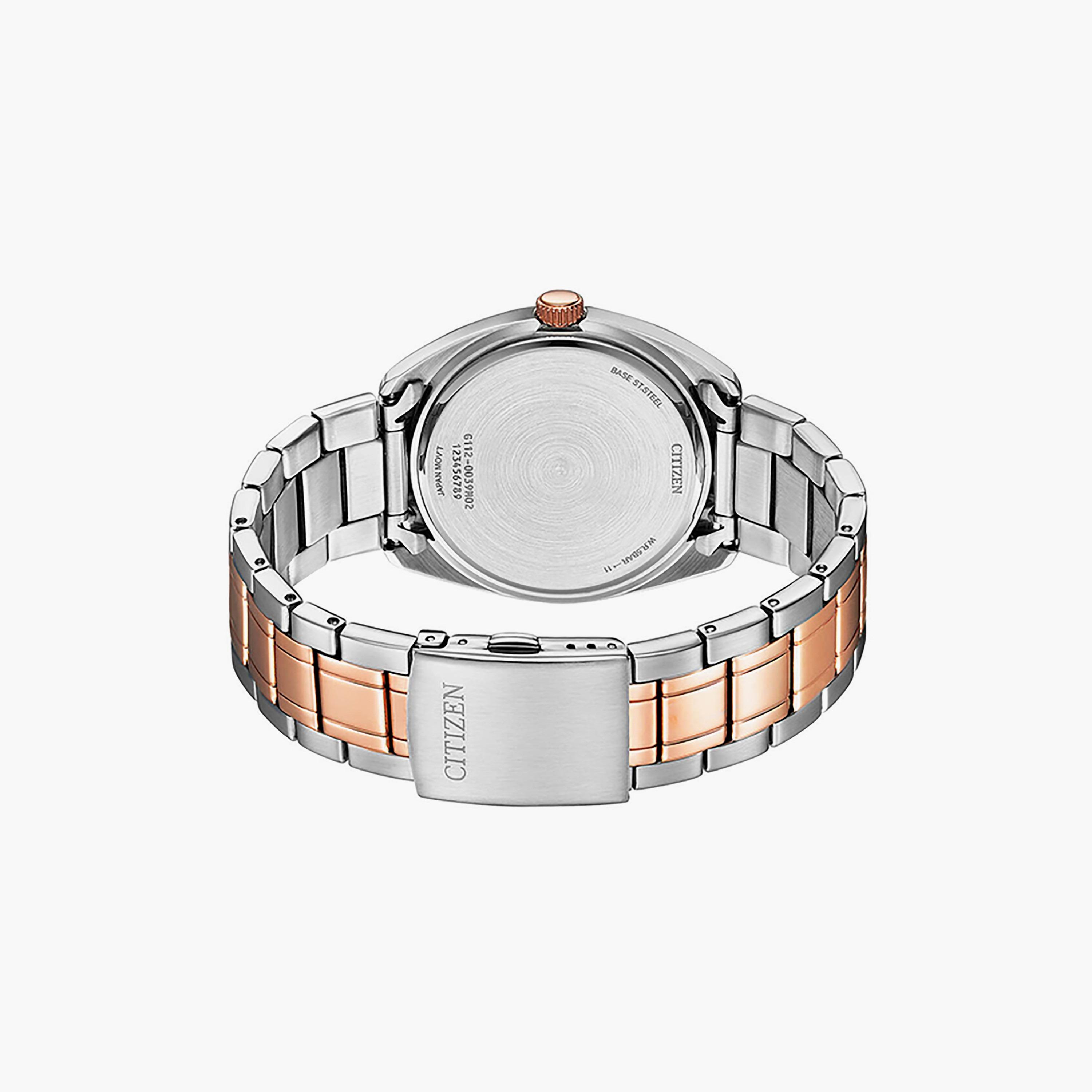 BI5104-57X | ساعة سيتيزن للرجال 41 ملم أنالوج فضي ووردي ذهبي بسوار ستانلس ستيل-men-watchesandjewellery-watches-image-3