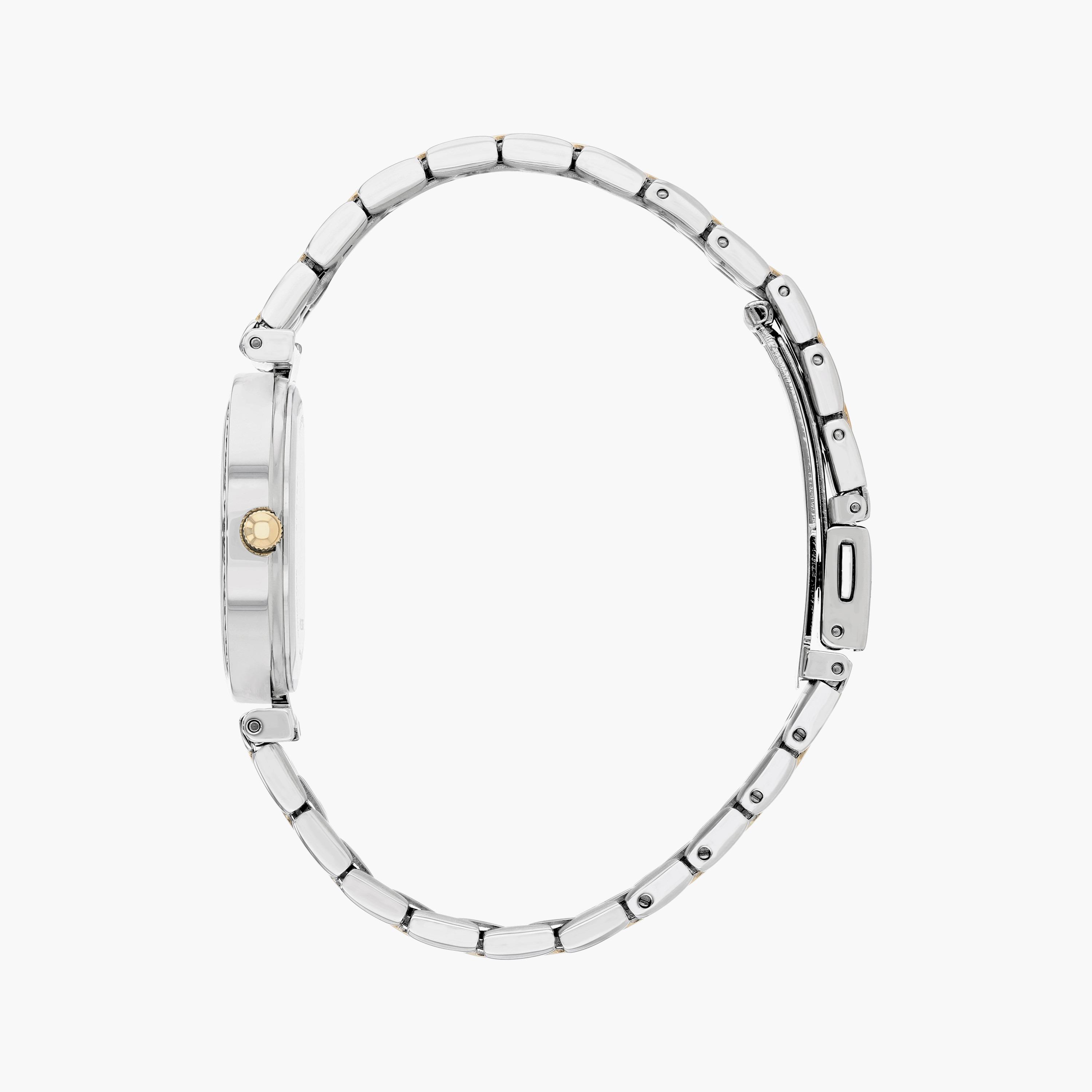 Citizen 30 MM Silver & Gold Analog Stainless Steel Strap Watch | ER0216-59D-women-watchesandjewellery-watches-image-2
