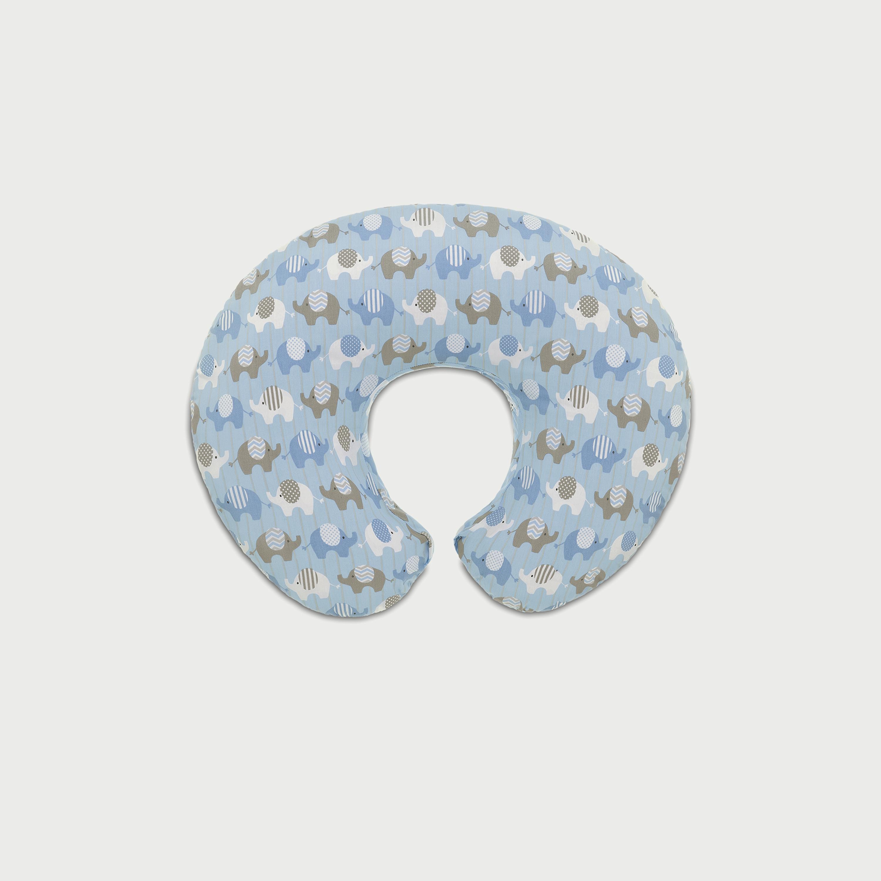 Buy Chicco Boppy Cotton Slipcover Elephants Blue Online