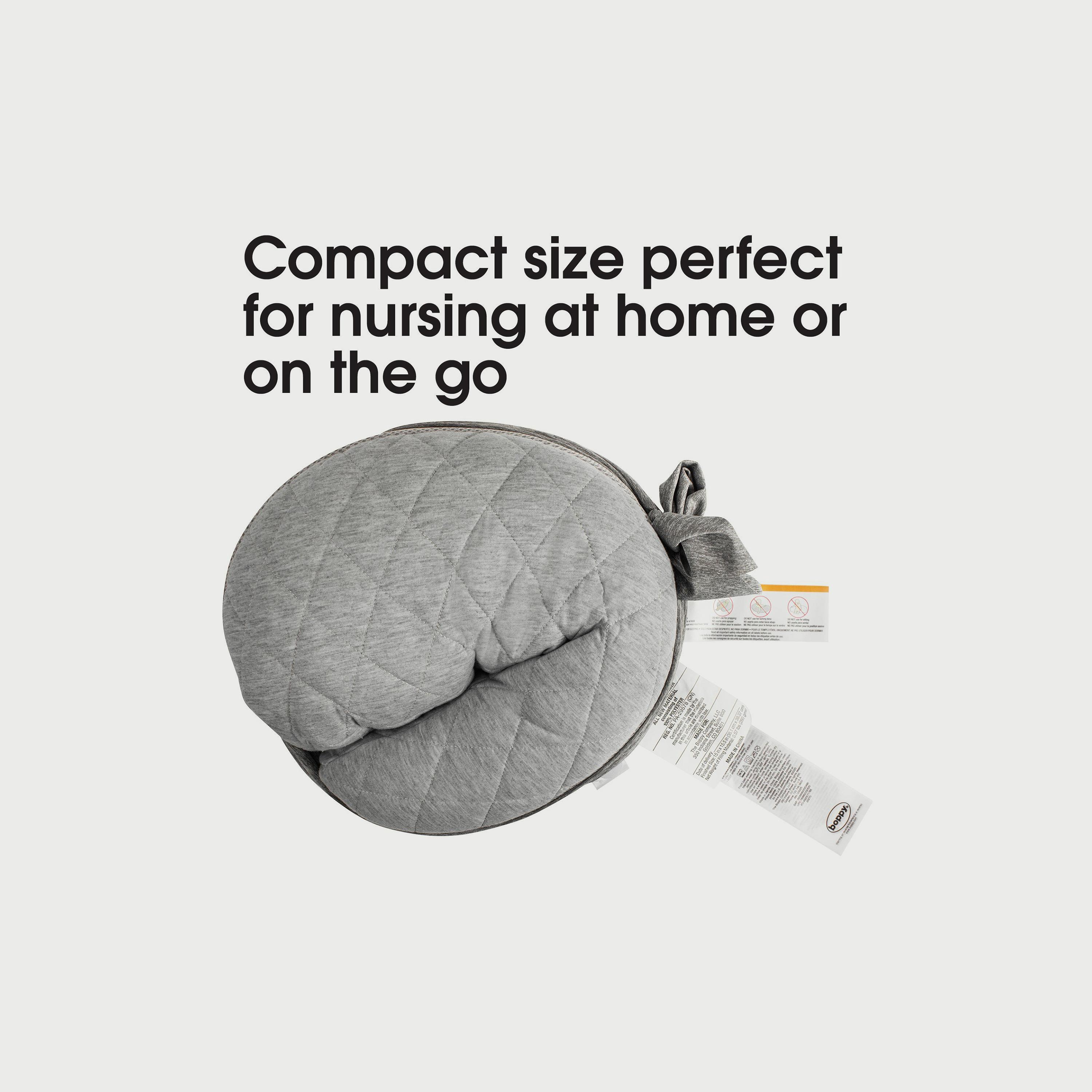 وسادة الرضاعة أينما كنتي بوبي من شيكو، رمادي-baby-maternalcare-pregnancypillows-image-3