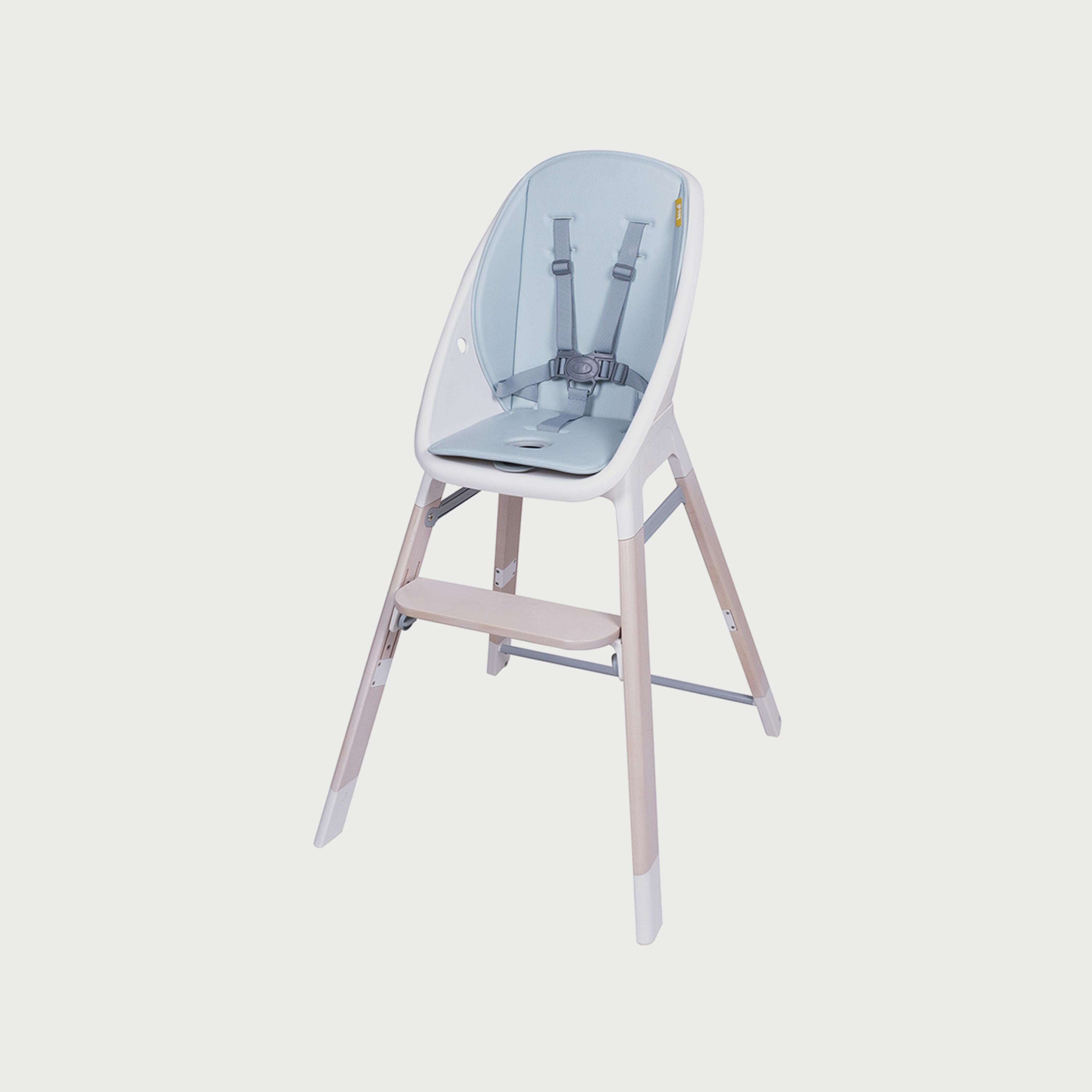 Koo-di Tiny Taster 3-in1 Wooden Highchair, Spring Water-baby-feeding-highchairsandboosters-image-2