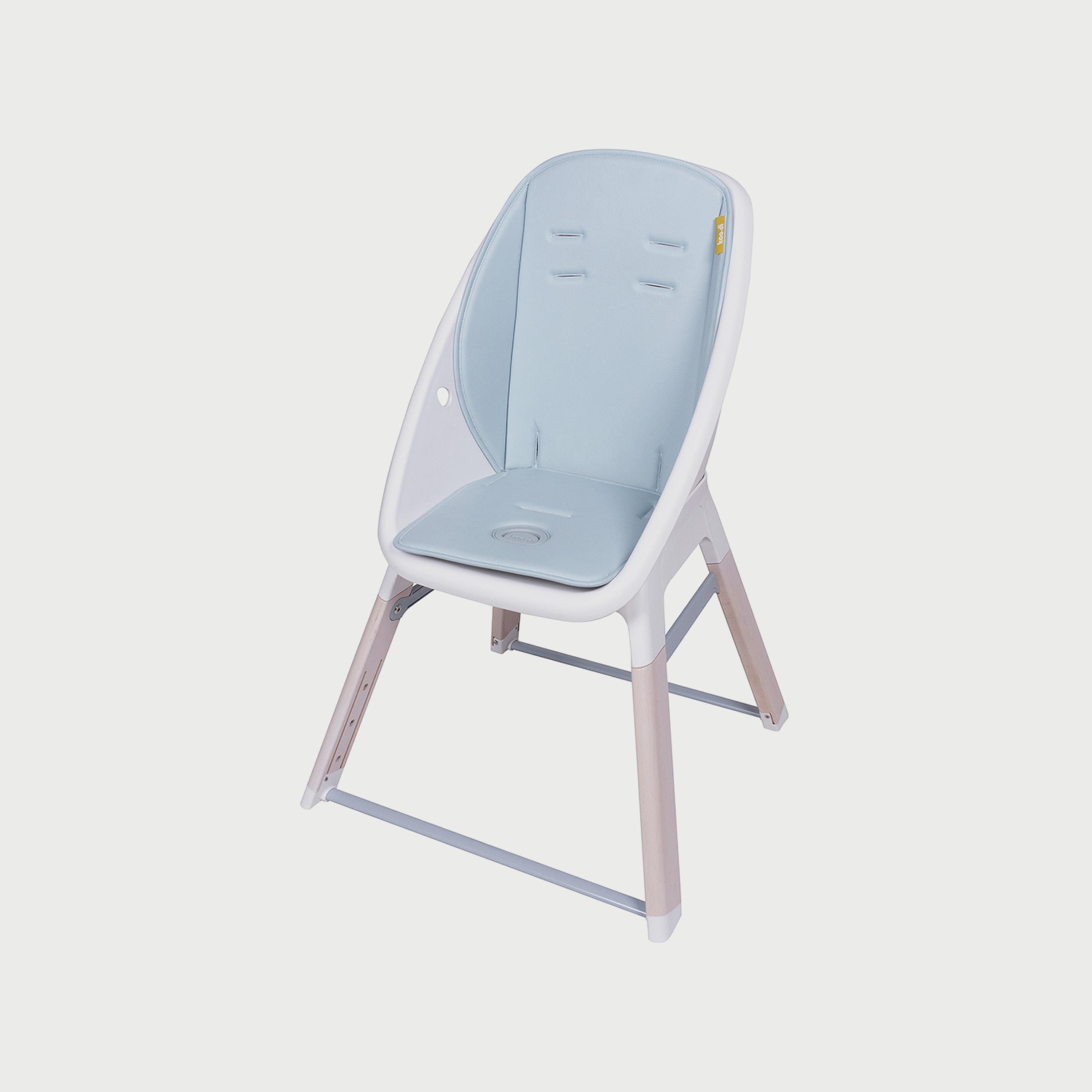 Koo-di Tiny Taster 3-in1 Wooden Highchair, Spring Water-baby-feeding-highchairsandboosters-image-3