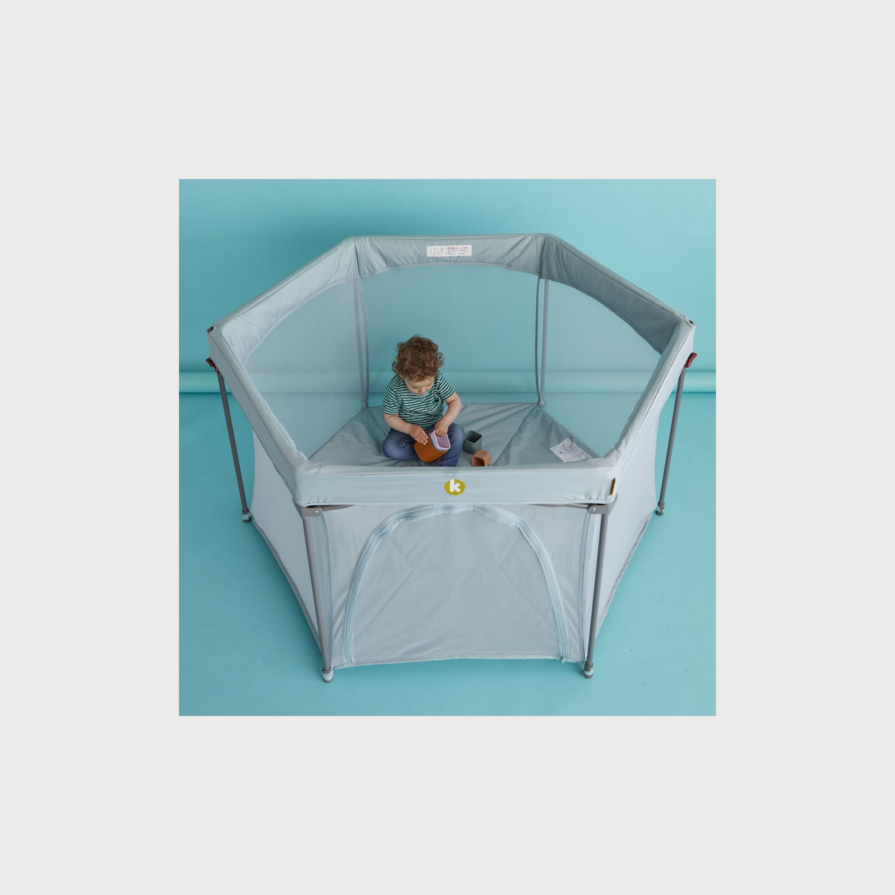 Koo-di Happy Home Foldaway Playpen Spring Water-baby-infantactivity-playpensandplaymats-image-2