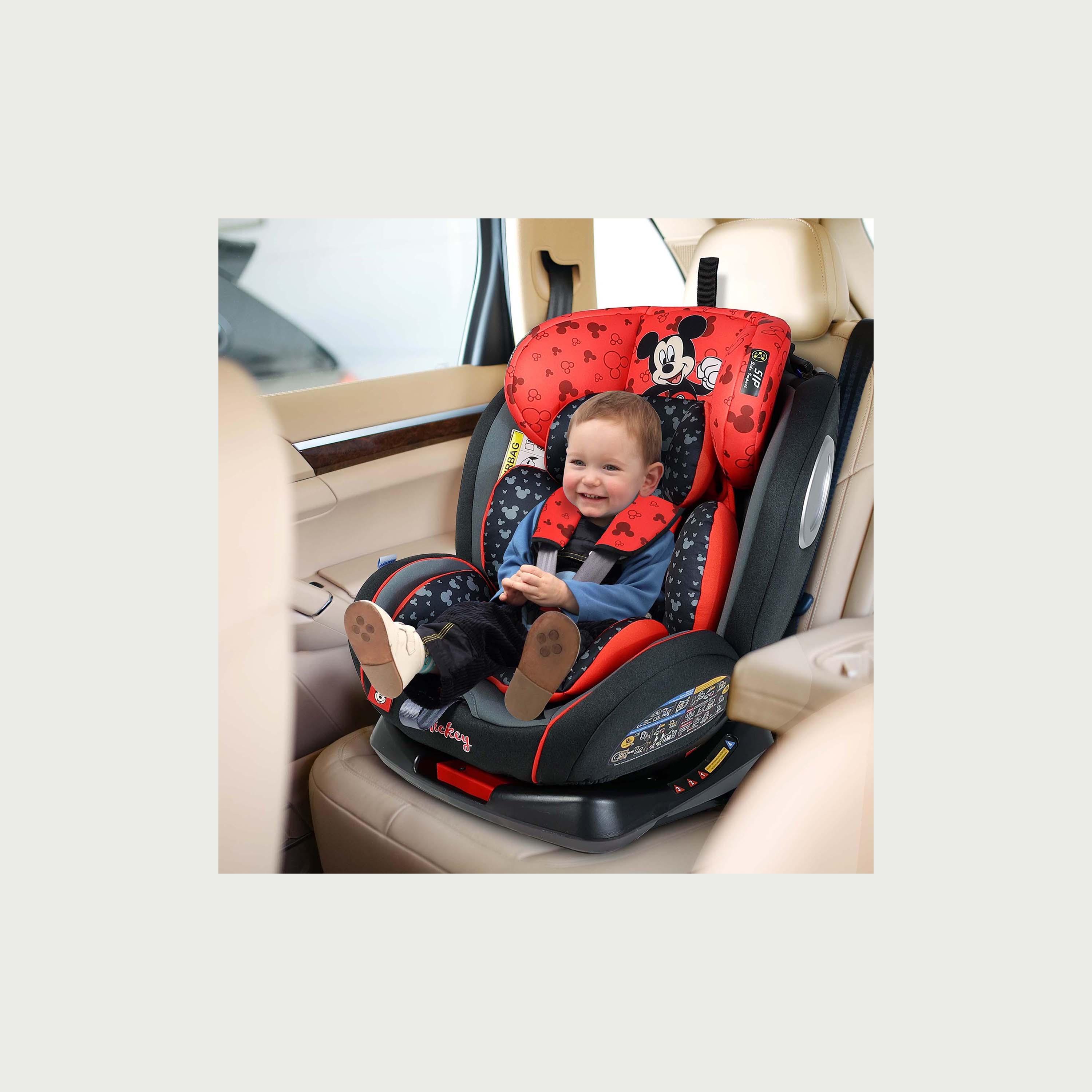 Disney Mickey Mouse 4-in-1 Car Seat with 360 Degree Rotation-baby-gear-carseats-image-5