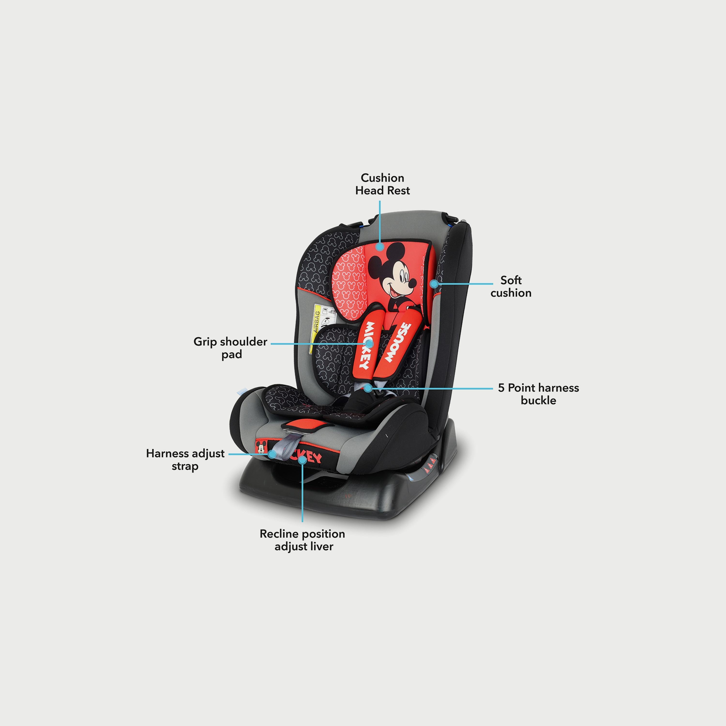 Disney Mickey Mouse 3-in-1 Car Seat with 4-Level Reclining Position-baby-gear-carseats-image-3