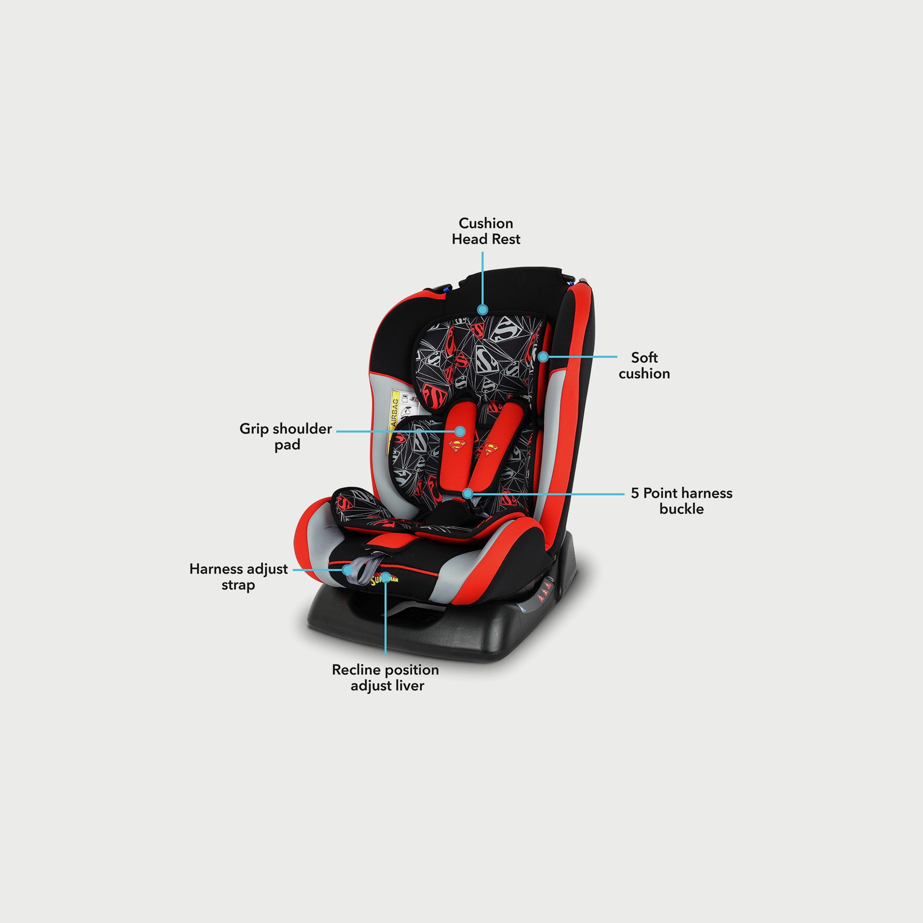 Superman 3-in-1 Car Seat with 4-Level Reclining Position-baby-gear-carseats-image-3