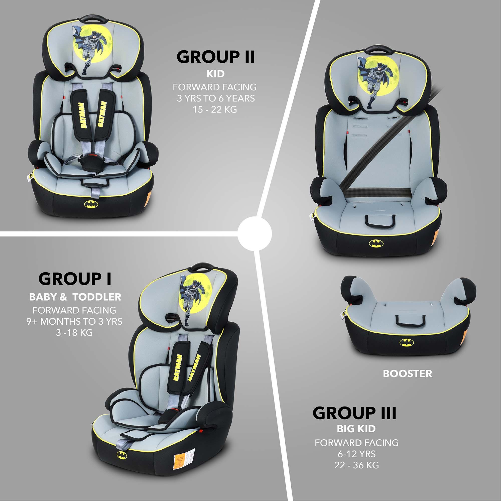 مقعد مدعم لكرسي السيارة باتمان بمسند ظهر قابل للتعديل-baby-gear-carseats-image-5