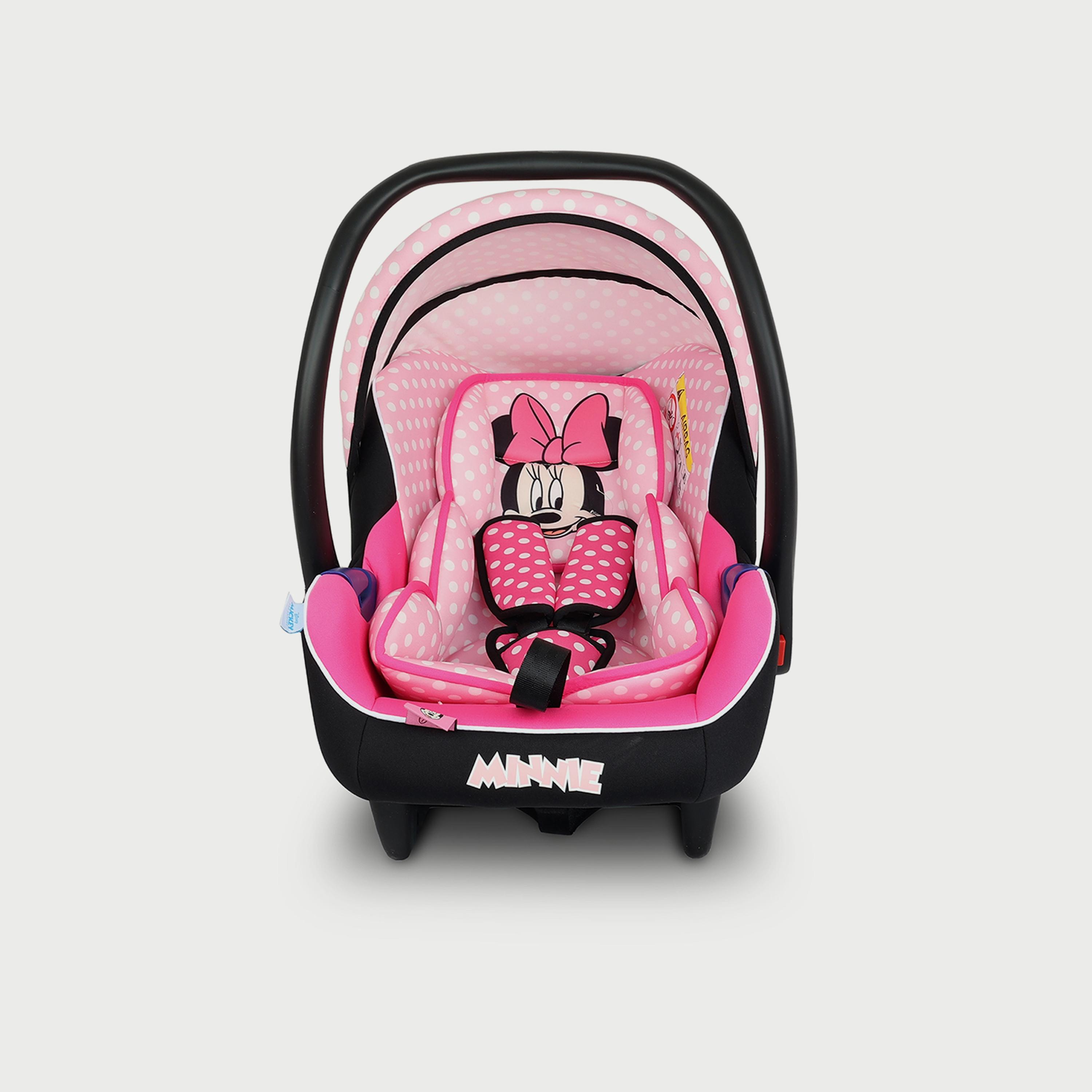 Disney Minnie Mouse Car Seat and Carrier with Adjustable Canopy & Handle-baby-gear-carseats-image-1