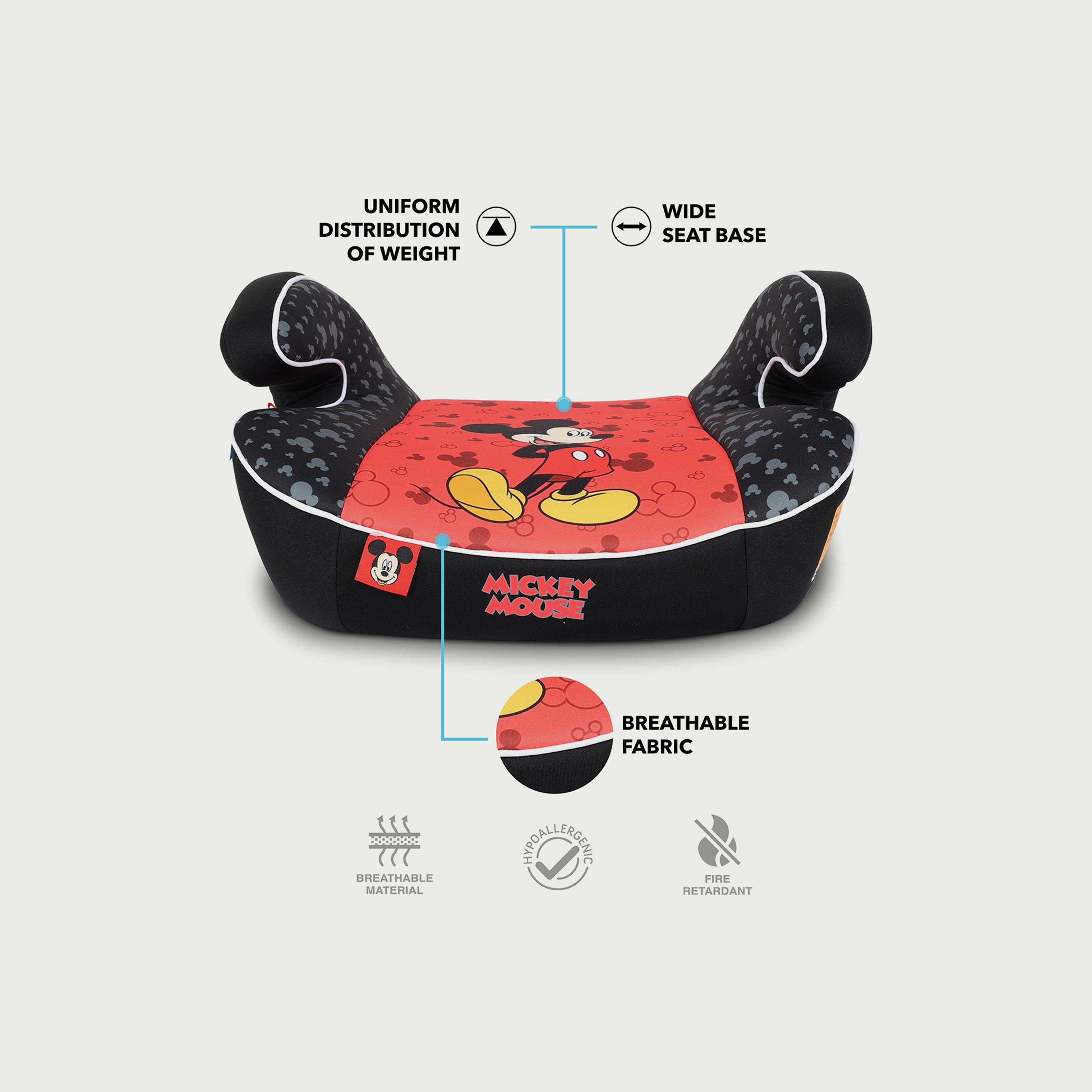 Disney Mickey Mouse Booster Seat with ISOFIX-baby-gear-carseats-image-3