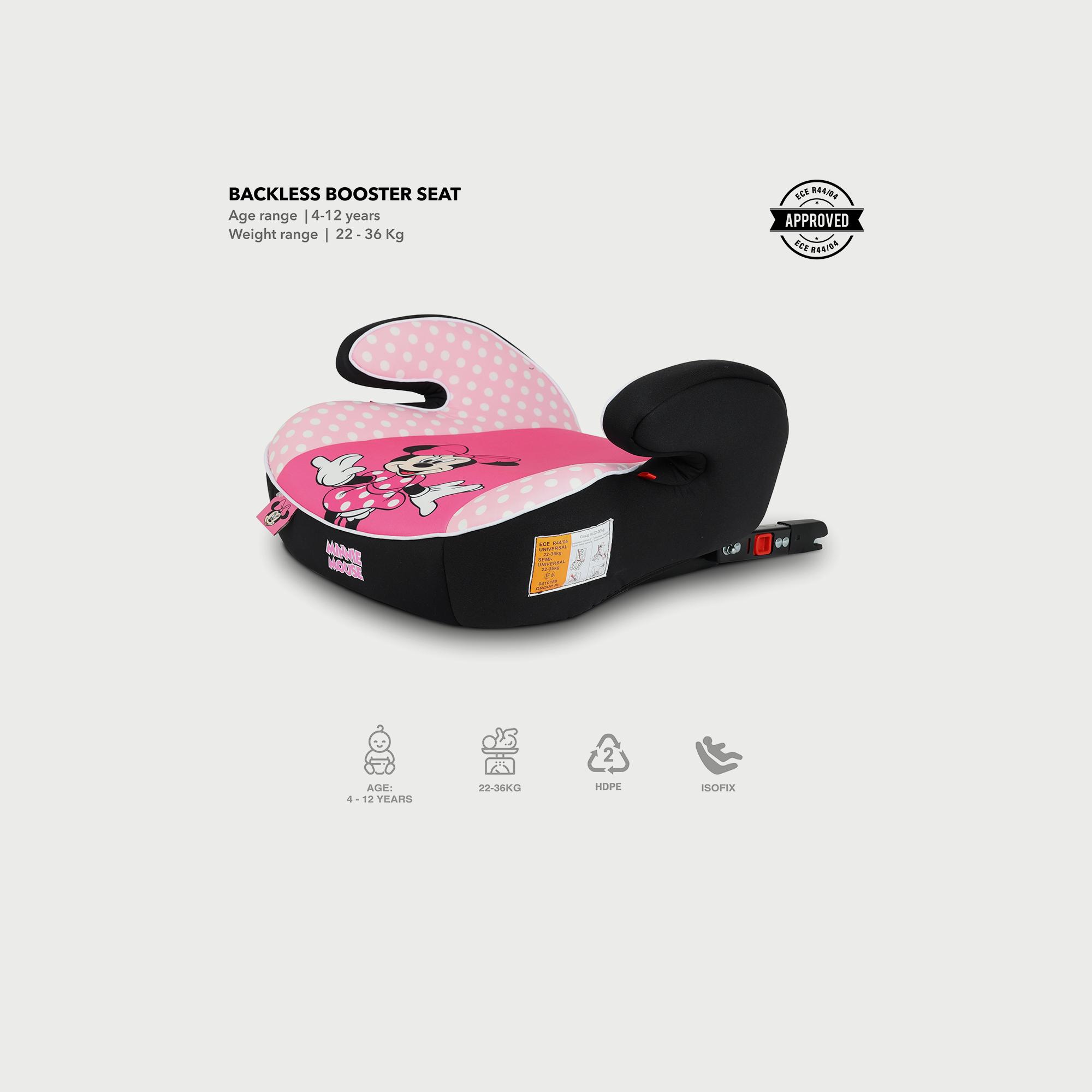 Disney Minnie Mouse Booster Seat with ISOFIX-baby-gear-carseats-image-2