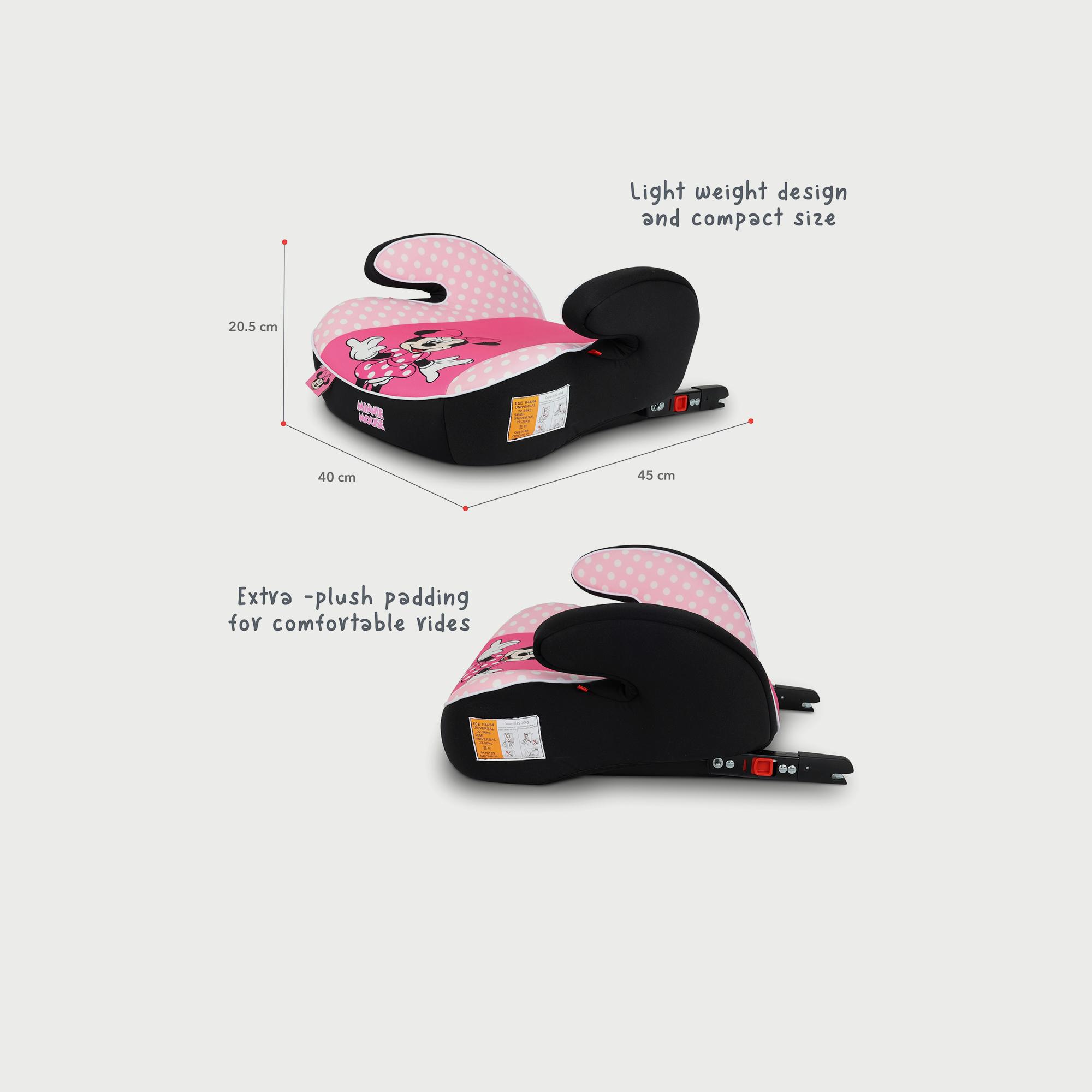 Disney Minnie Mouse Booster Seat with ISOFIX-baby-gear-carseats-image-4