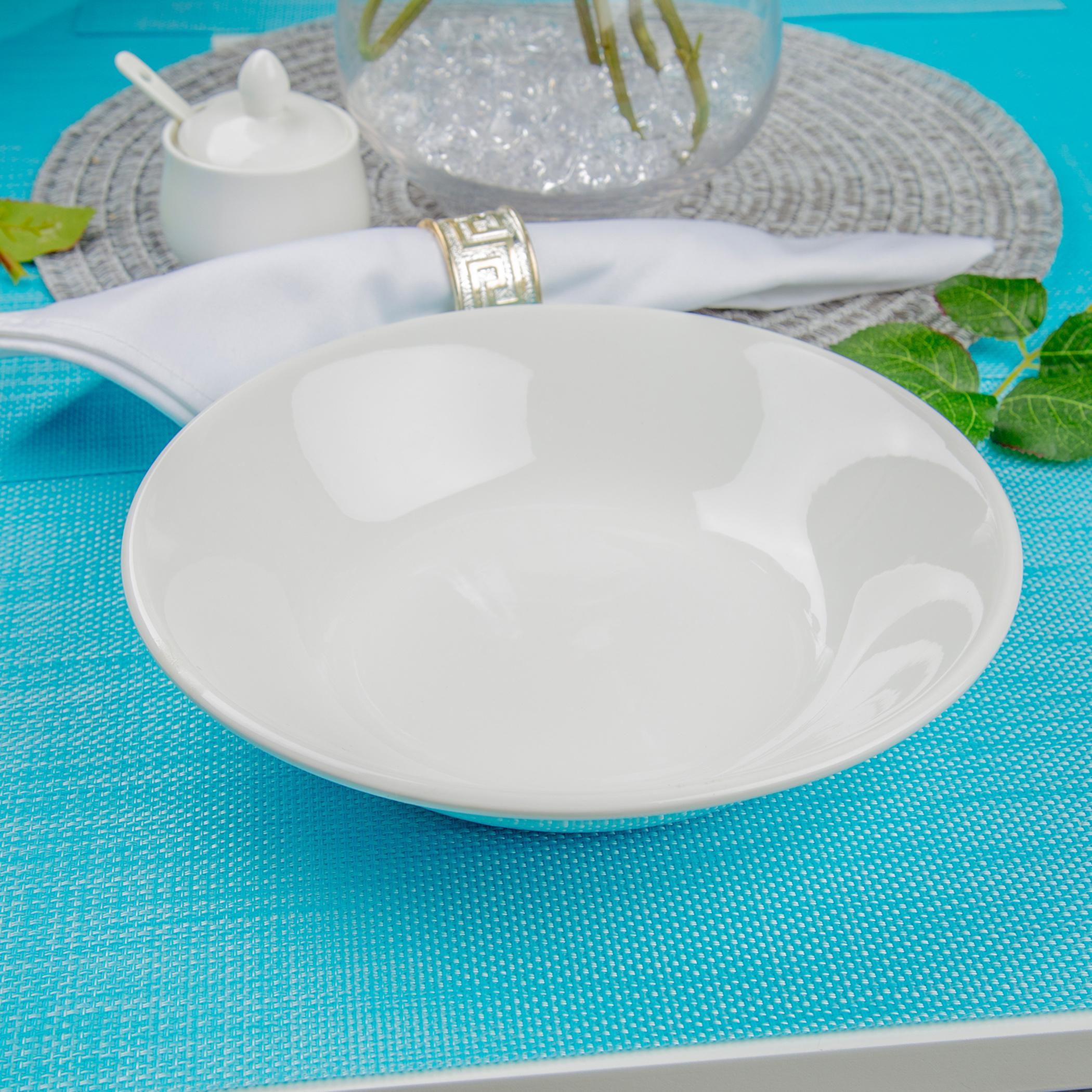 وعاء سلطة مستدير خزف من كلايتان - 23 سم-hbxdecorandfurnishings-tabletop-crockery-image-1