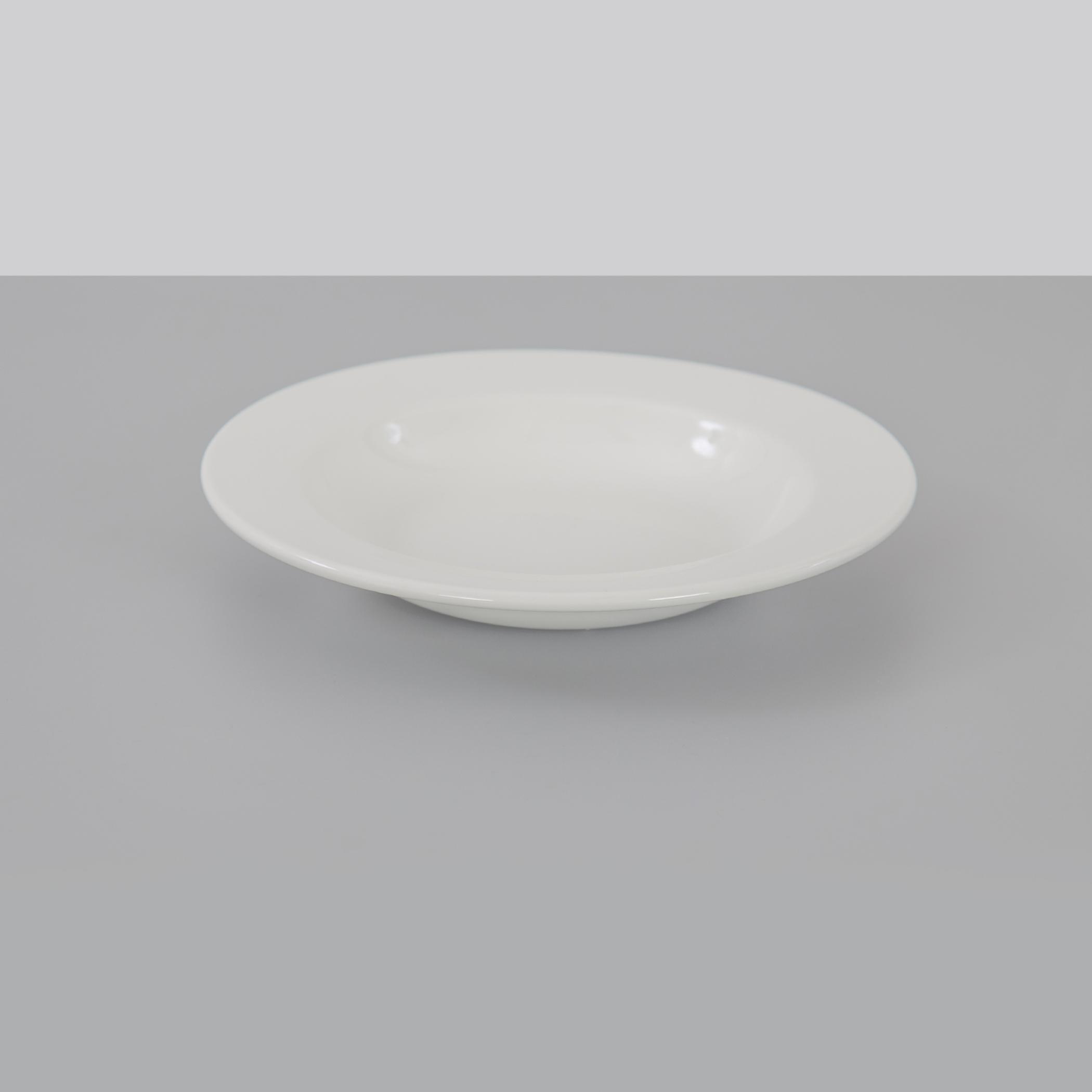 صحن معكرونة وشوربة مستدير خزف من كلايتان - 25 سم-hbxdecorandfurnishings-tabletop-crockery-image-3