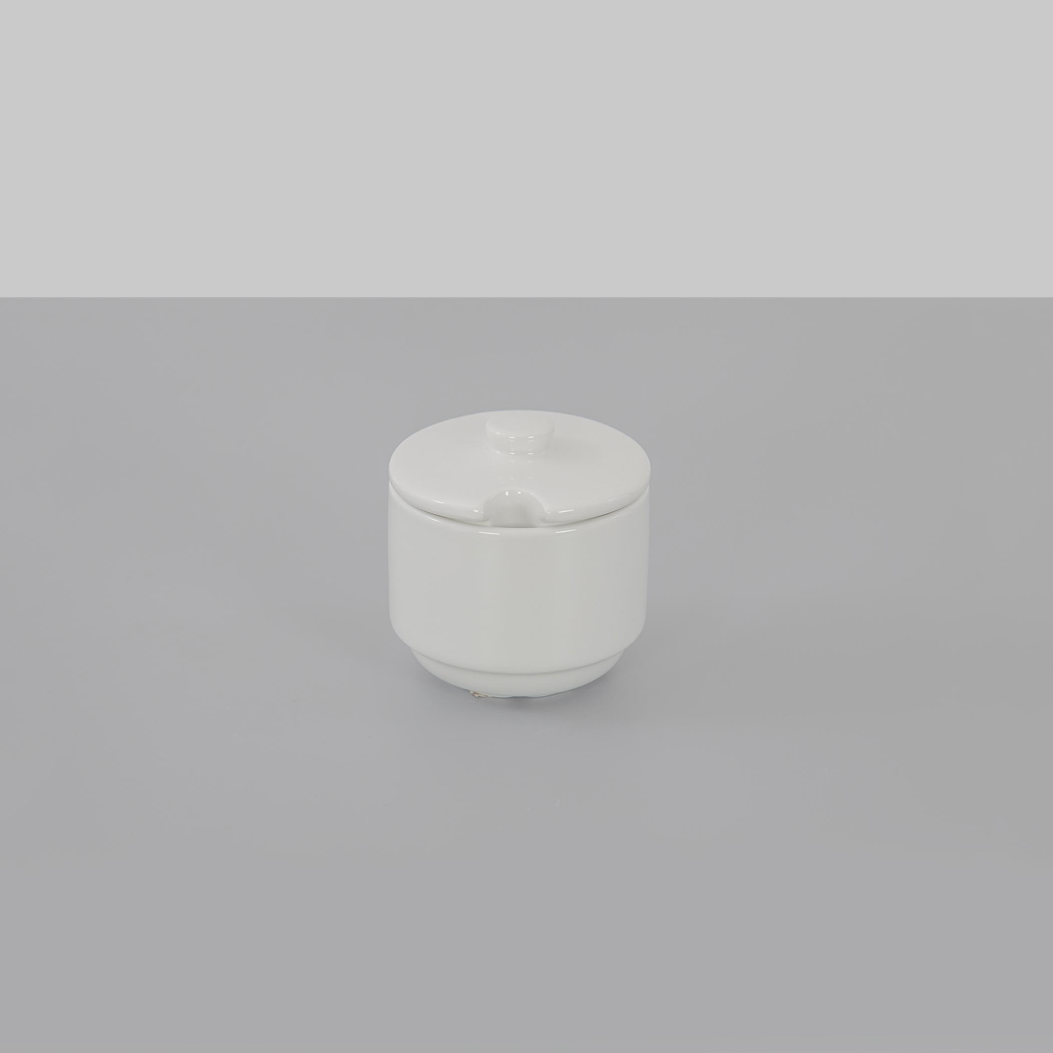 وعاء سكر خزف بغطاء من كلايتان - 250 سم-hbxdecorandfurnishings-tabletop-crockery-image-3