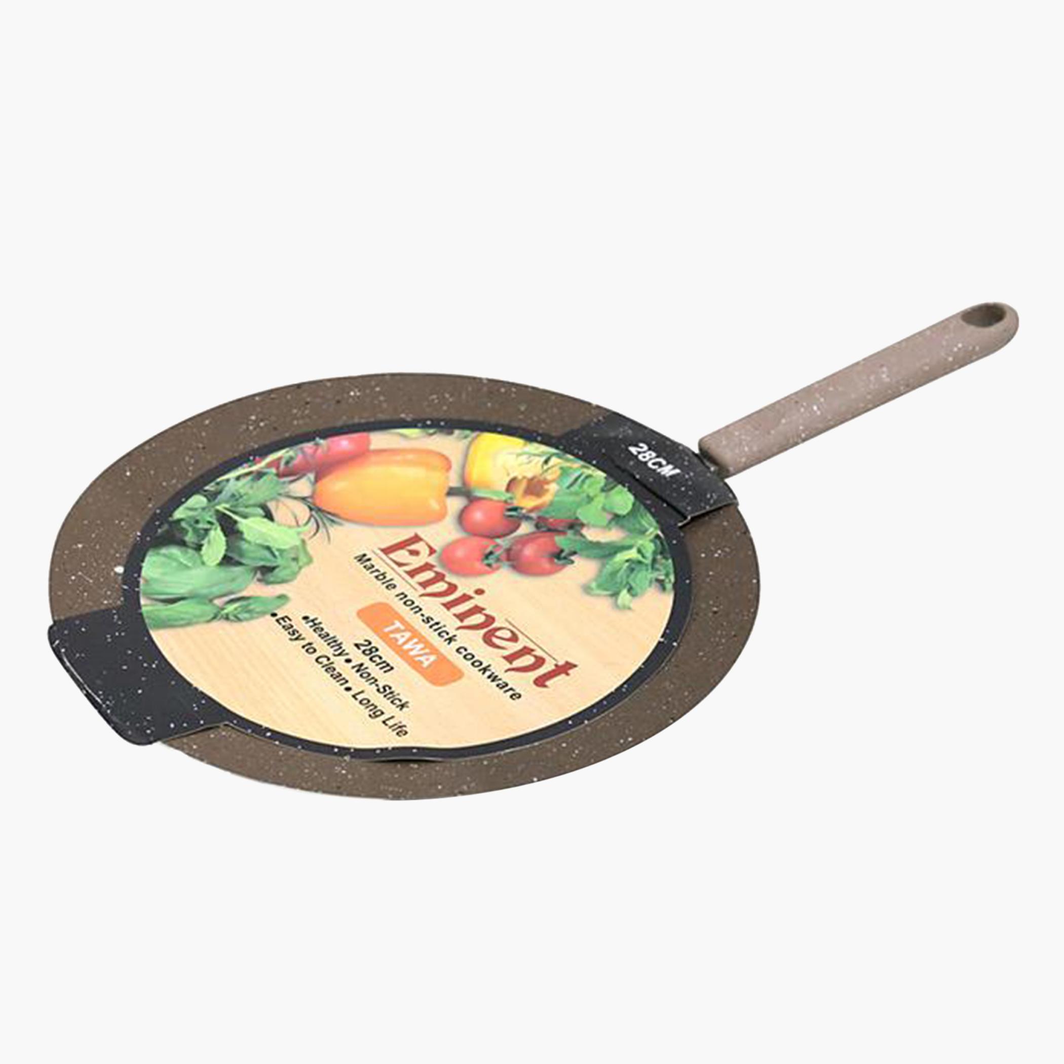 Eminent Carbon Steel Non-Stick Tawa - 28 cm-hbxkitchen-cookware-image-1