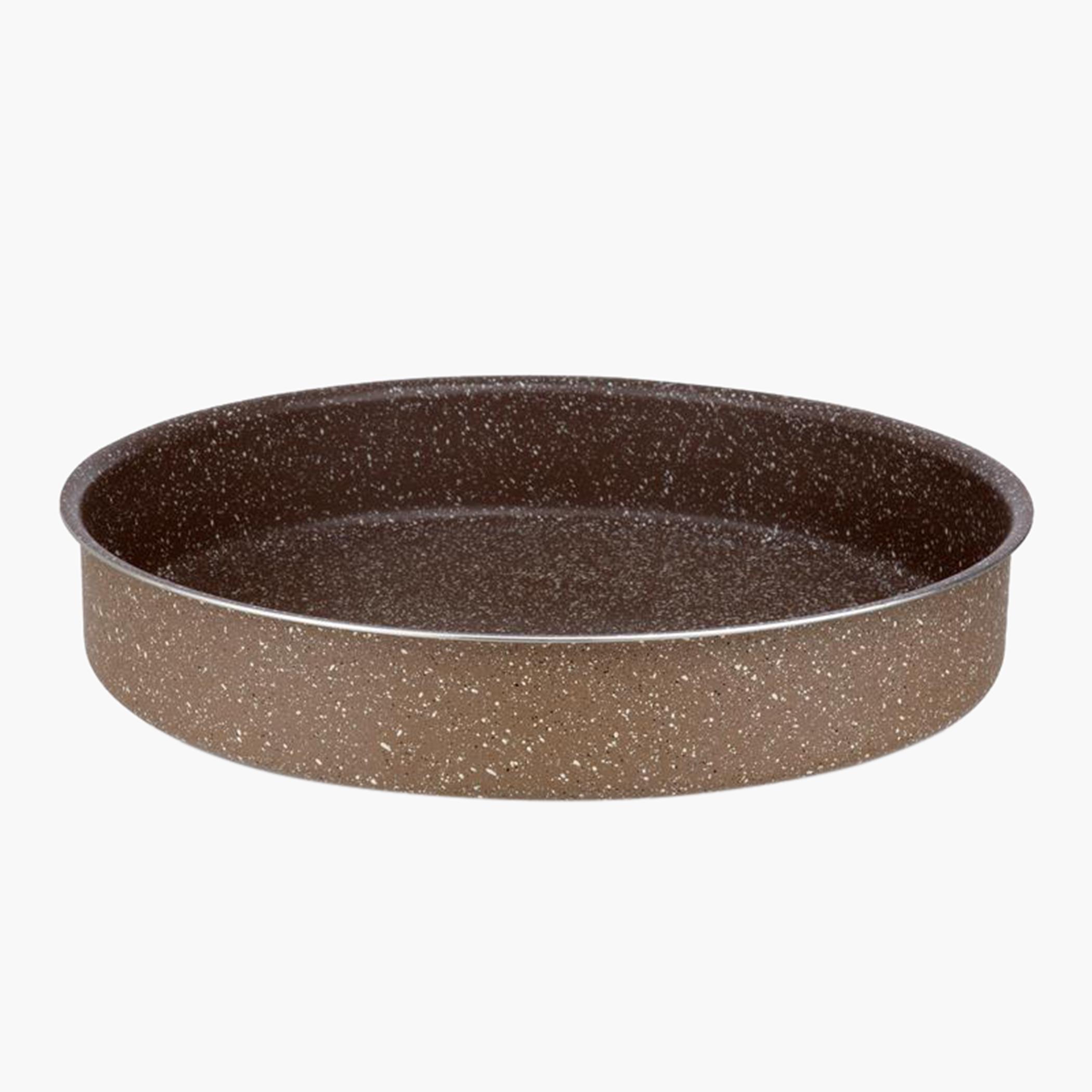 Eminent Carbon Steel Round Roaster - 34x5.5 cm-hbxkitchen-cookware-image-2