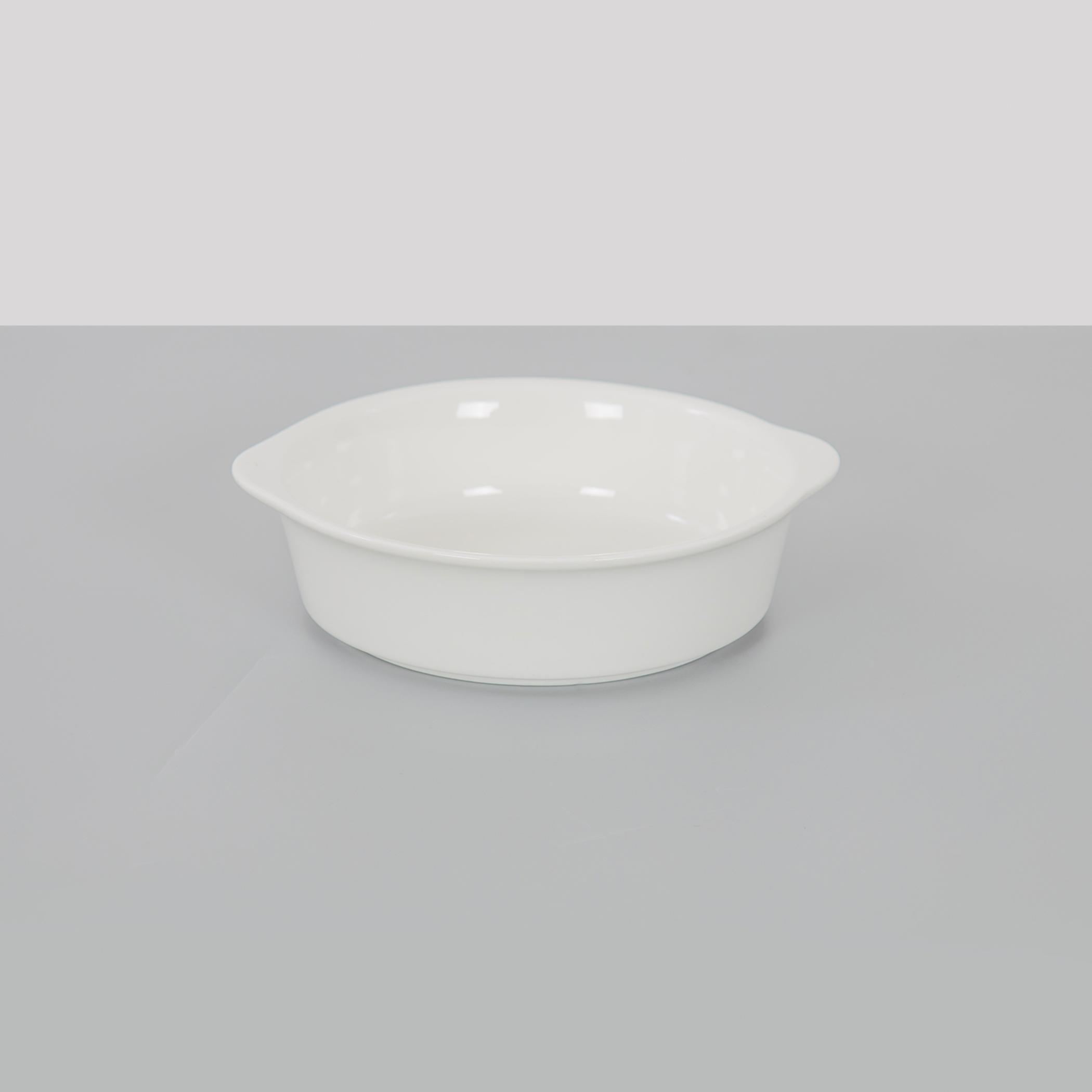 كسرولة بورسلان مستديرة بمقبضين من فيكتوريانا - 20 سم-hbxdecorandfurnishings-tabletop-serveware-image-3