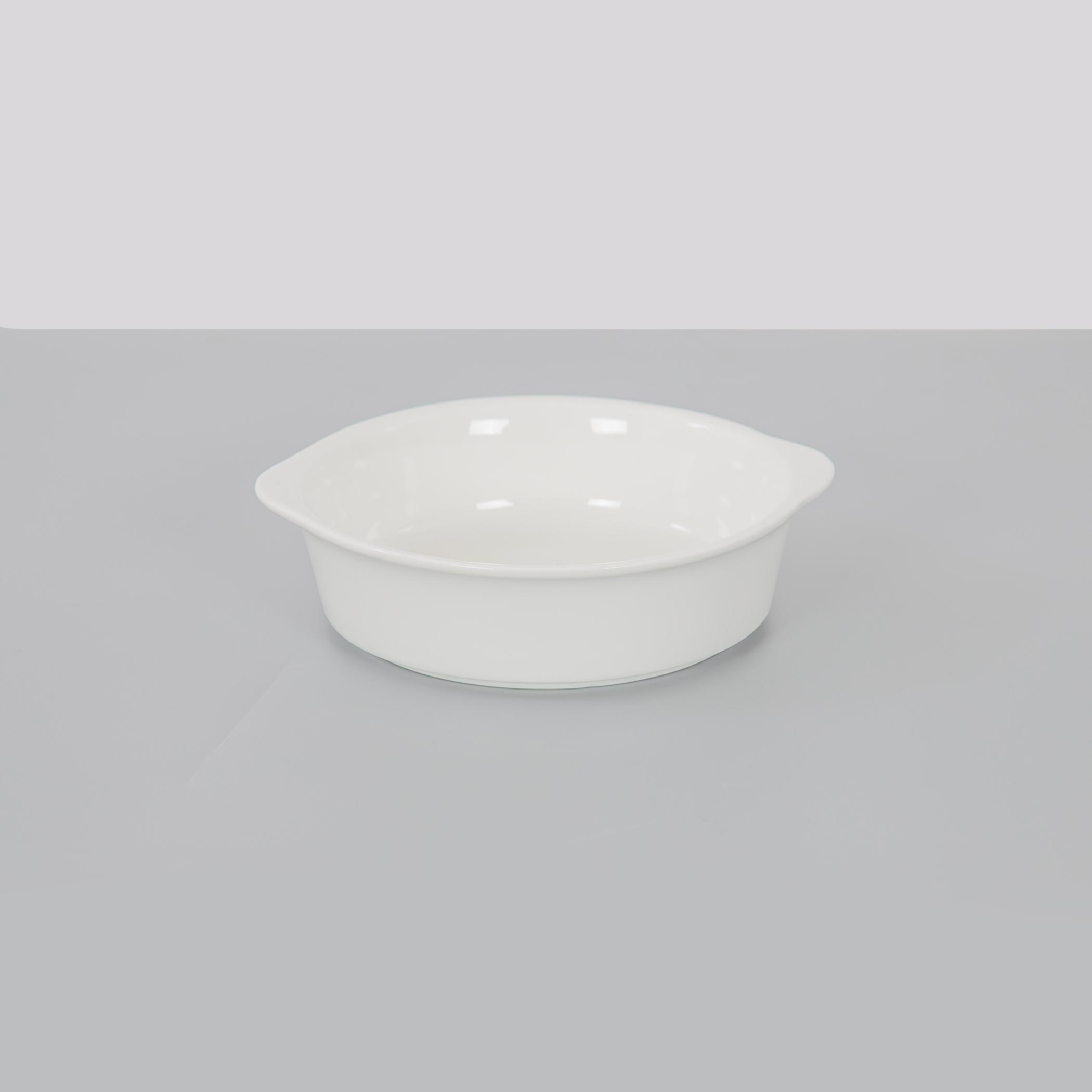 كسرولة بورسلان مستديرة بمقبضين من فيكتوريانا - 20 سم-hbxdecorandfurnishings-tabletop-serveware-image-5