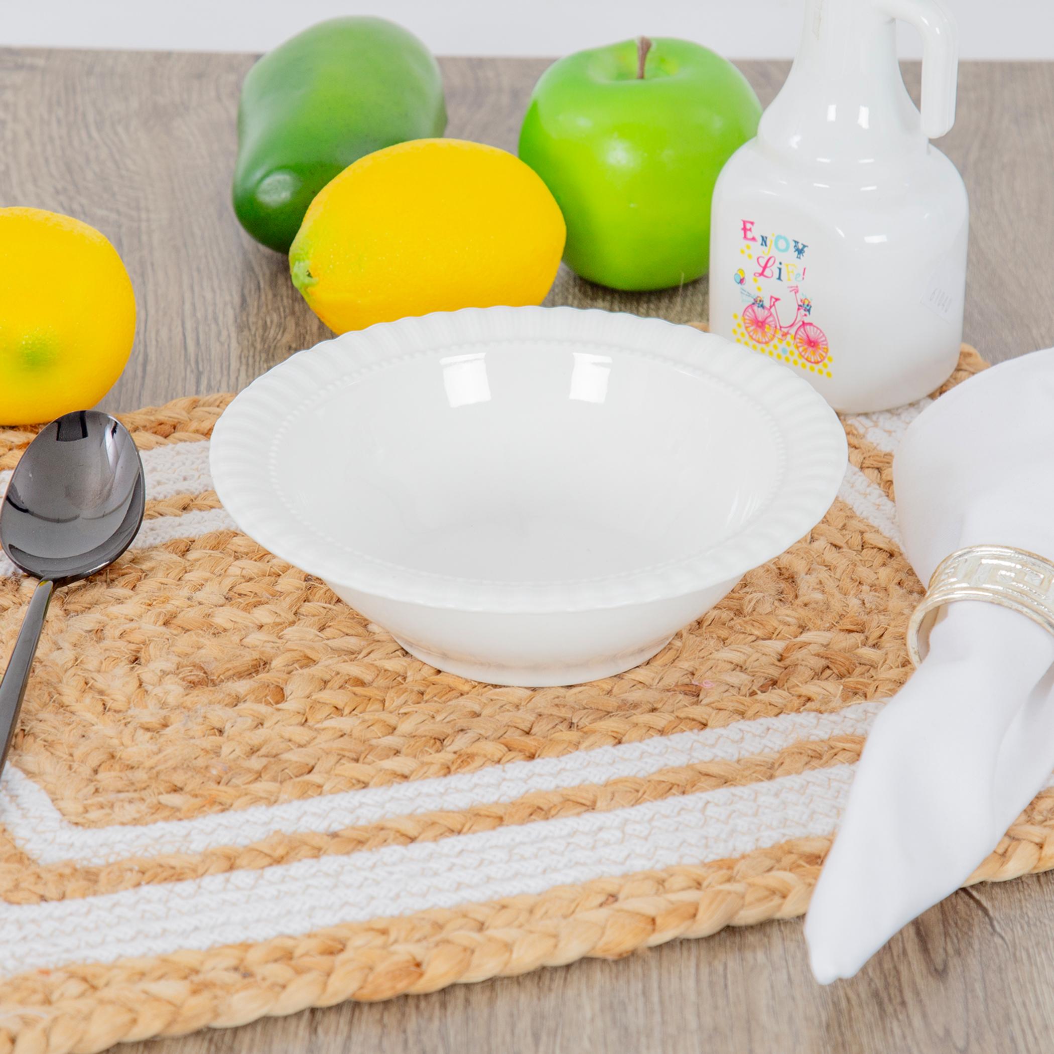 وعاء بورسلان مستدير منقوش من فيكتوريانا - 18 سم-hbxdecorandfurnishings-tabletop-crockery-image-1