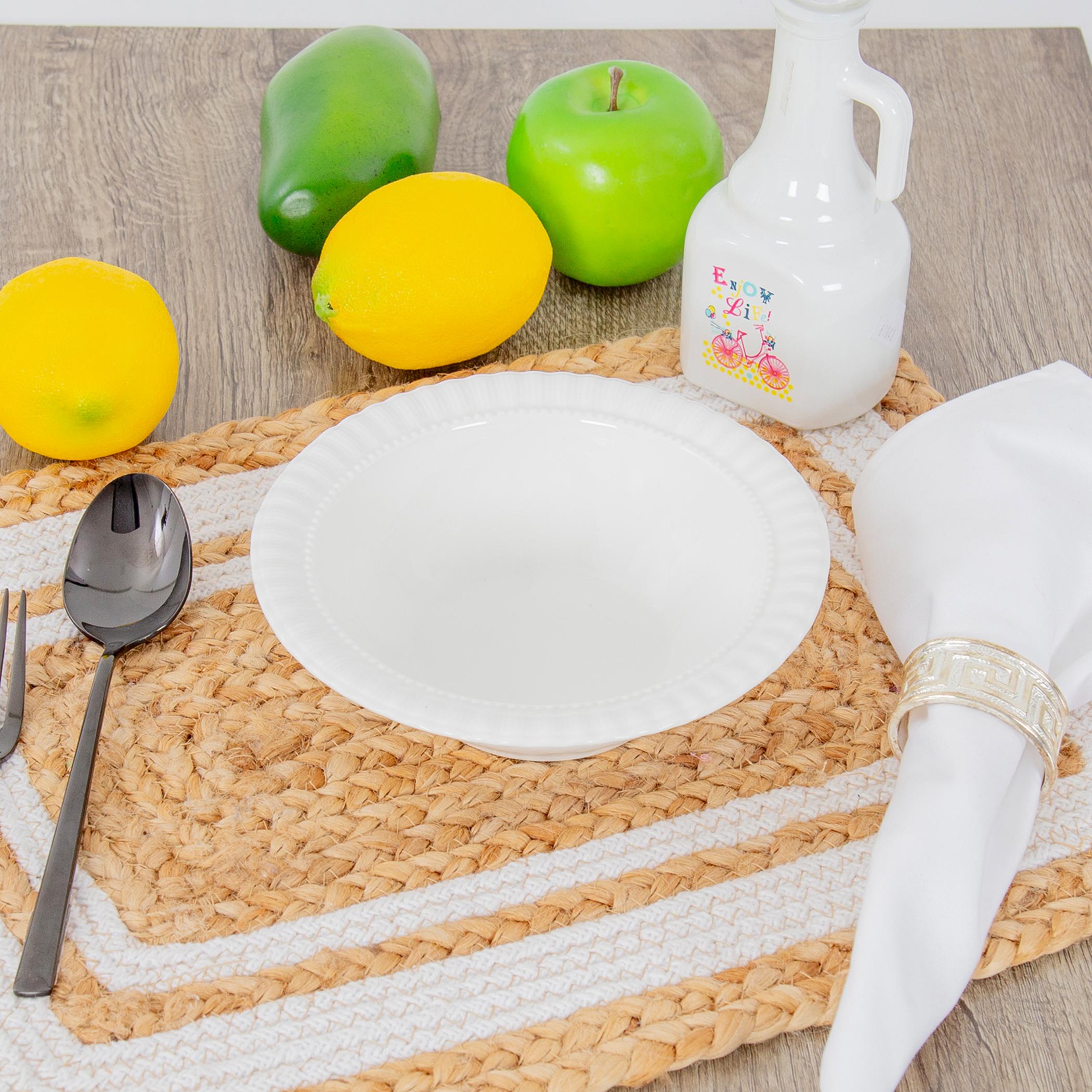 وعاء بورسلان مستدير منقوش من فيكتوريانا - 18 سم-hbxdecorandfurnishings-tabletop-crockery-image-2