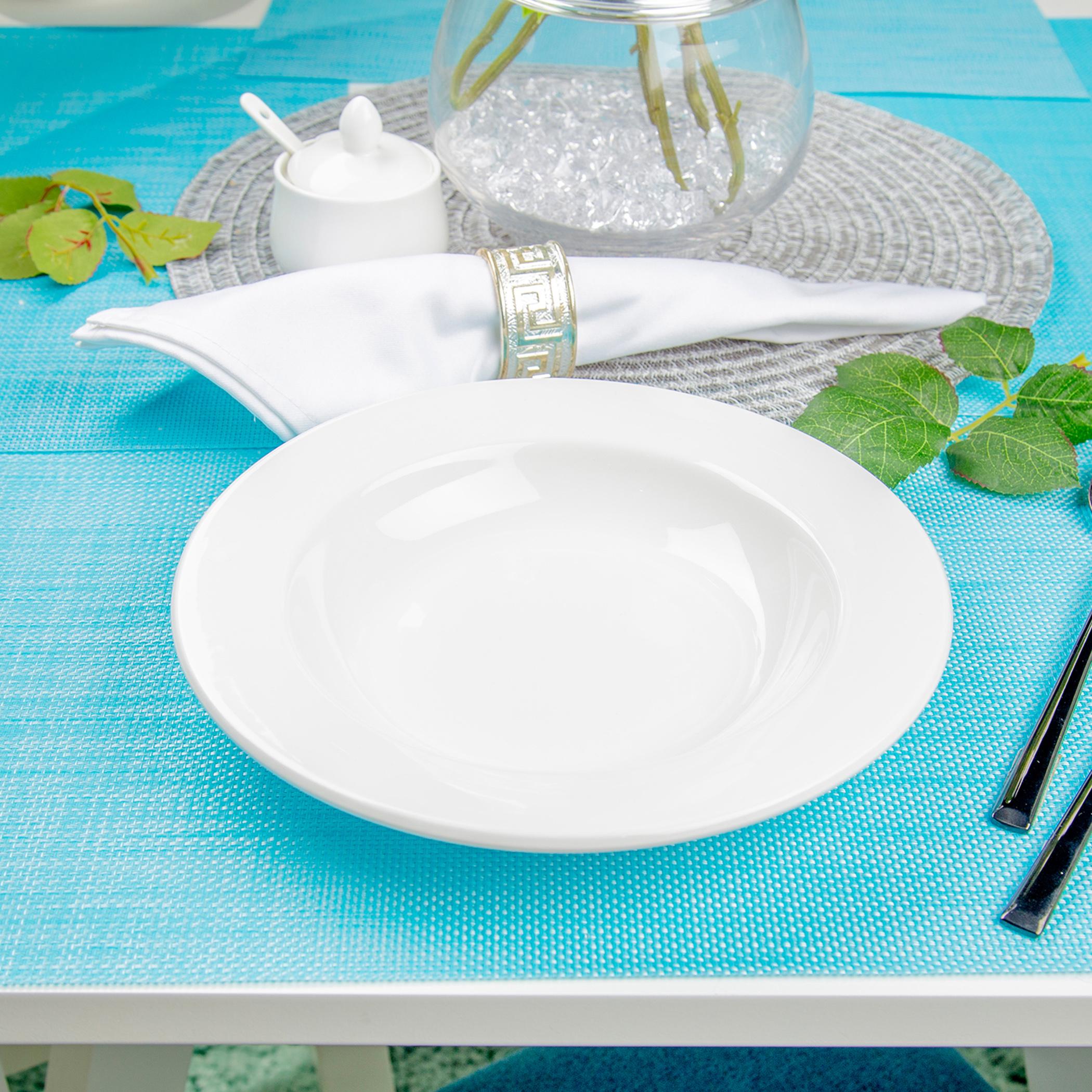 صحن شوربة خزف من كلايتان - 23x4 سم-hbxdecorandfurnishings-tabletop-crockery-image-1