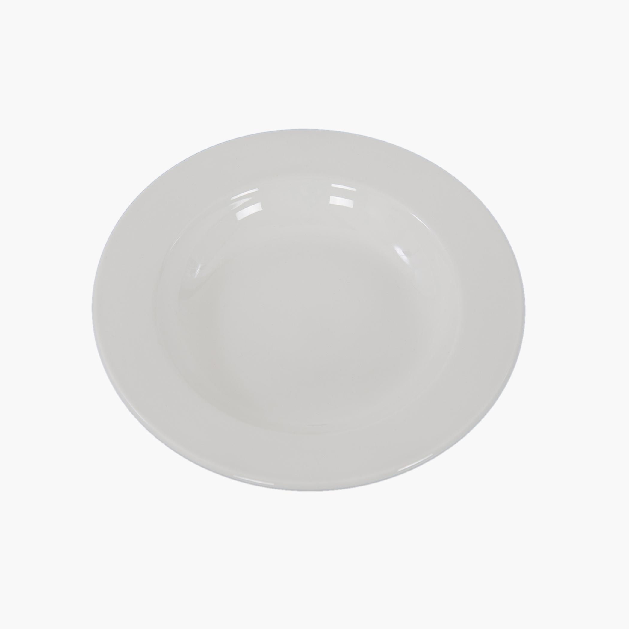 صحن شوربة خزف من كلايتان - 23x4 سم-hbxdecorandfurnishings-tabletop-crockery-image-3