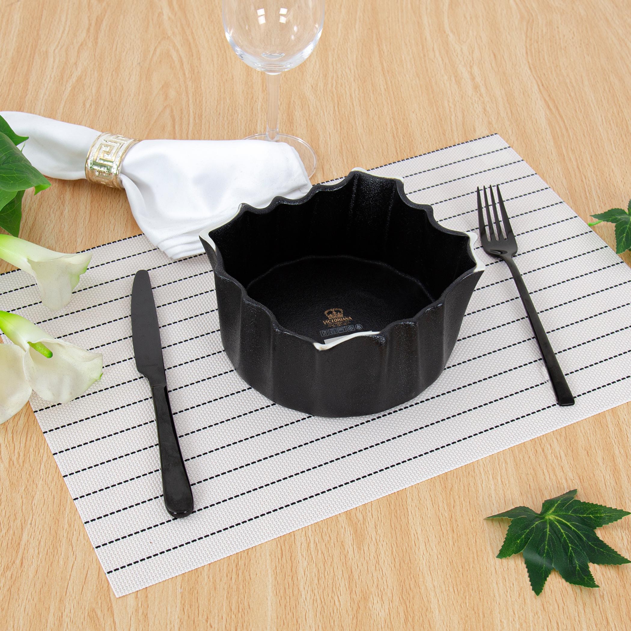 حامل كيك بورسلان من فيكتوريانا - 11x6 سم-hbxdecorandfurnishings-tabletop-serveware-image-1