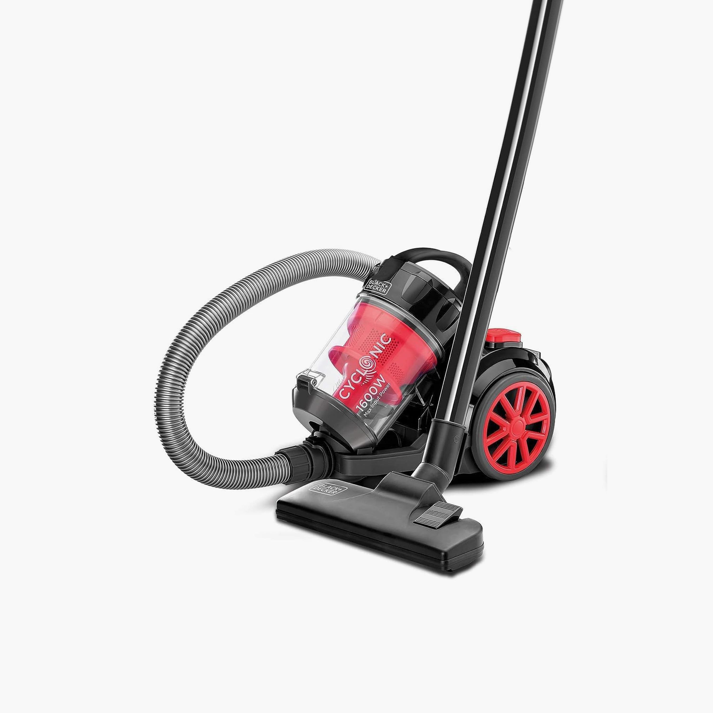 BLACK+DECKER 1600W 2.5L Corded Vacuum Cleaner Red & Black | VM1680-B5-household-appliances-homeappliances-vacuumcleaners-image-1