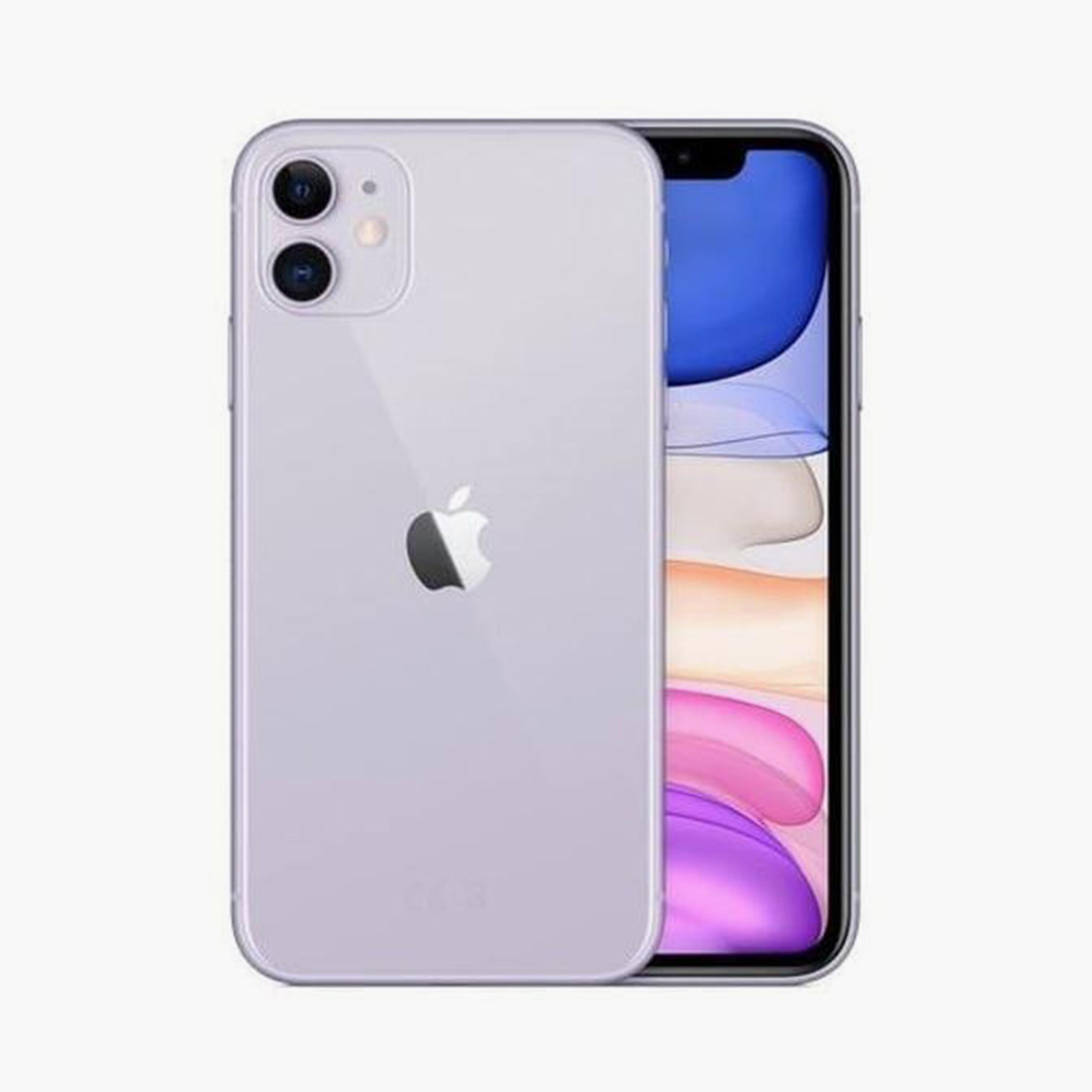 ابل ايفون 11 128 جيجابايت بنفسجي 4G نسخة الشرق الأوسط | MWM52AH / أ-electronics-phones-image-1