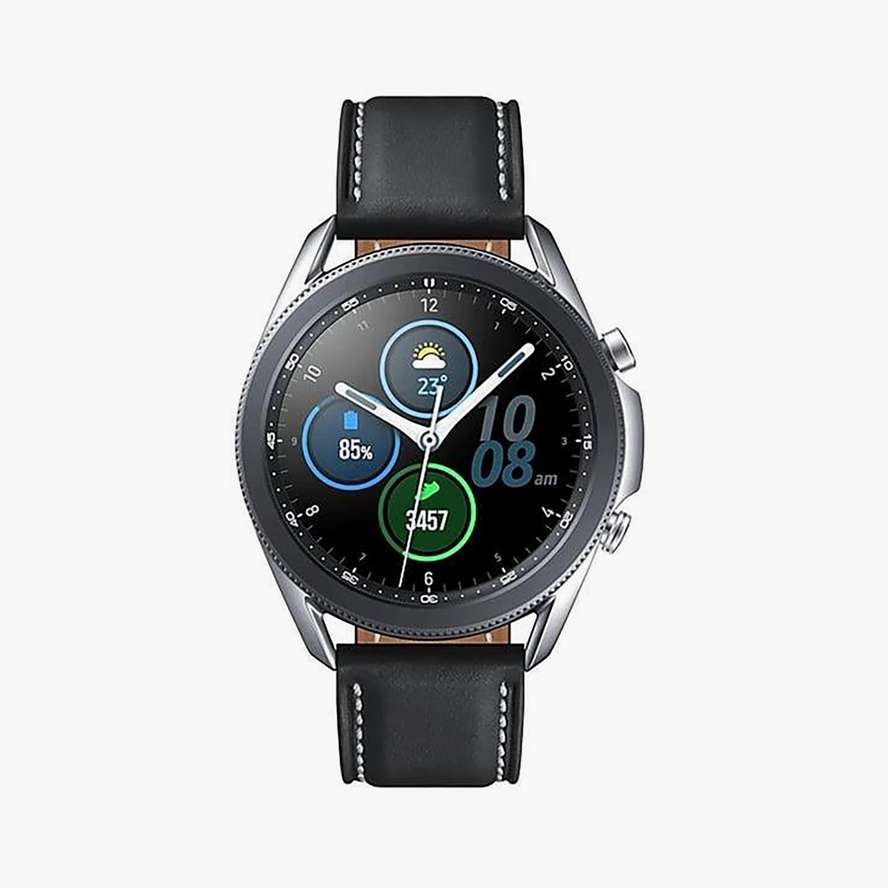 سامسونج جالاكسي واتش 3 بلوتوث (45 ملم) فضي غامض | SMR840NZSAMEA-electronics-smartwatches-image-3