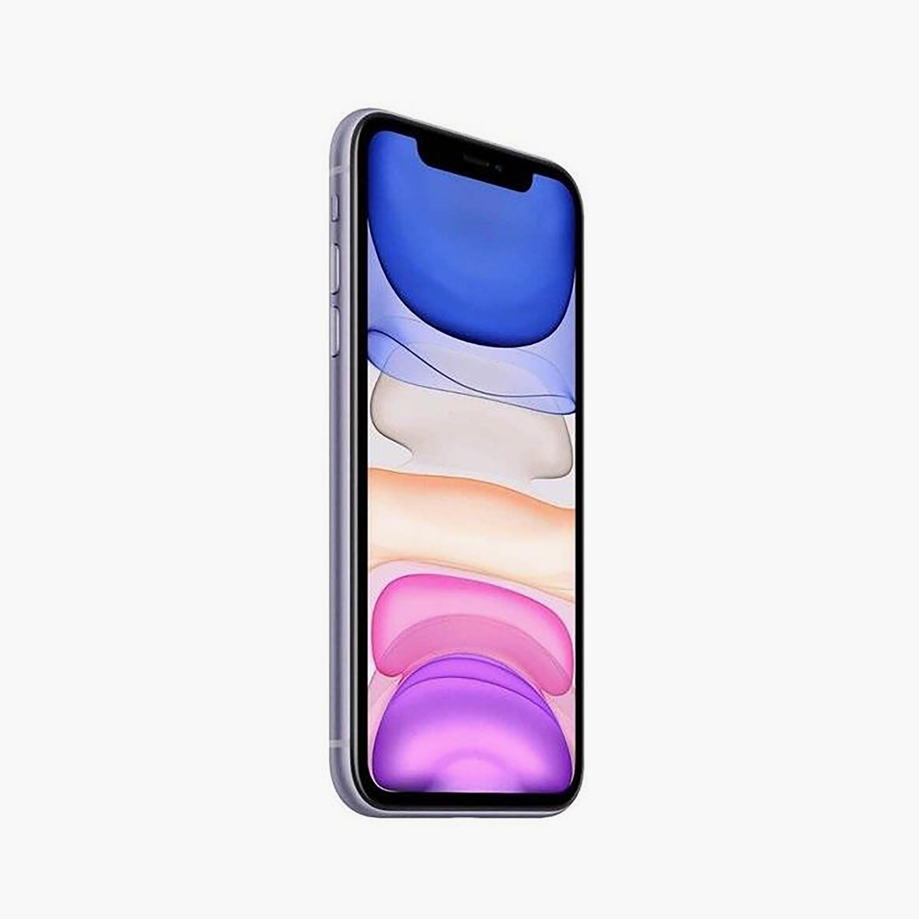 Apple iPhone 11 128GB Purple 4G Middle East version | MHDM3AA/A-electronics-phones-image-3