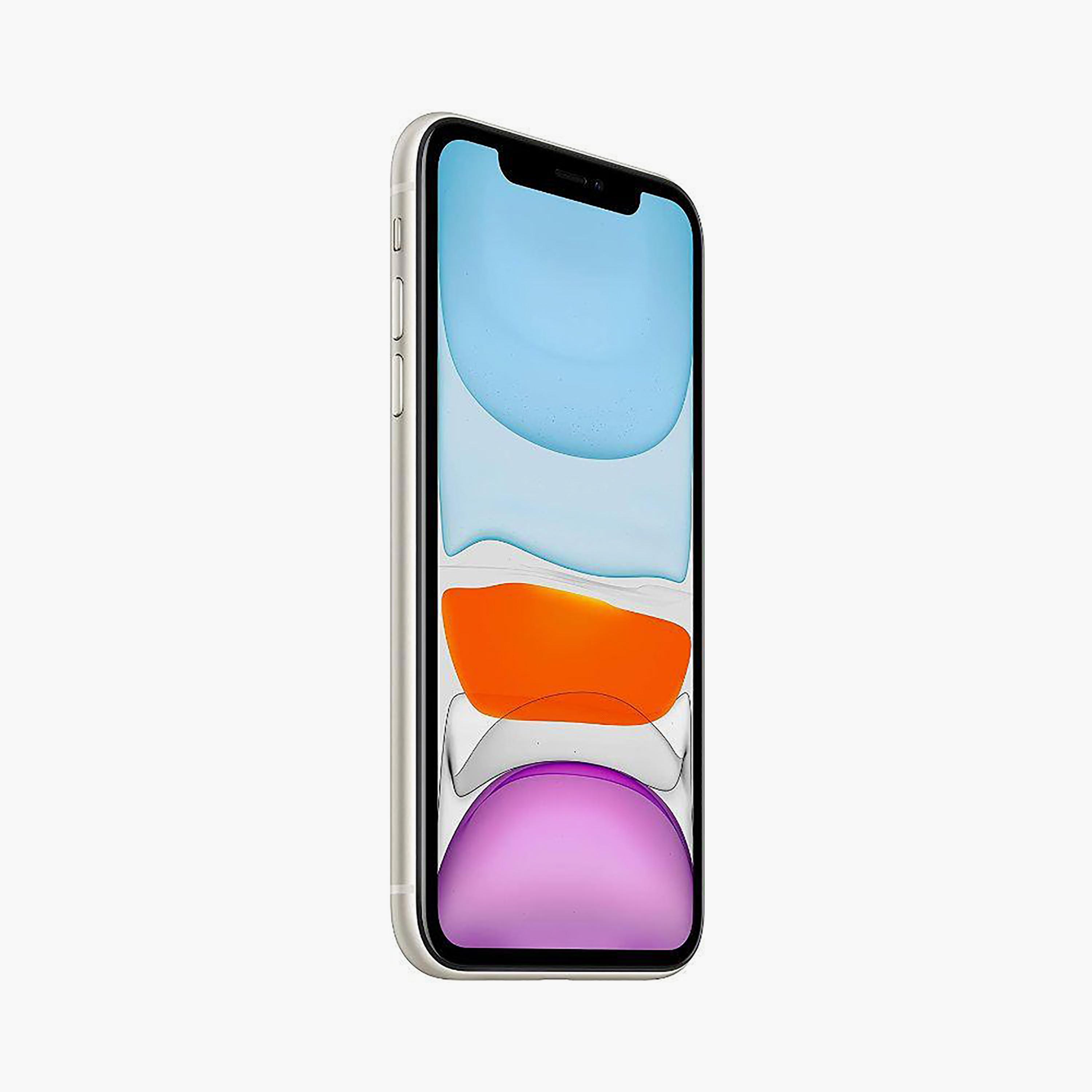 Apple iPhone 11 128GB White 4G UAE Version | MHDJ3AA/A-electronics-phones-image-2
