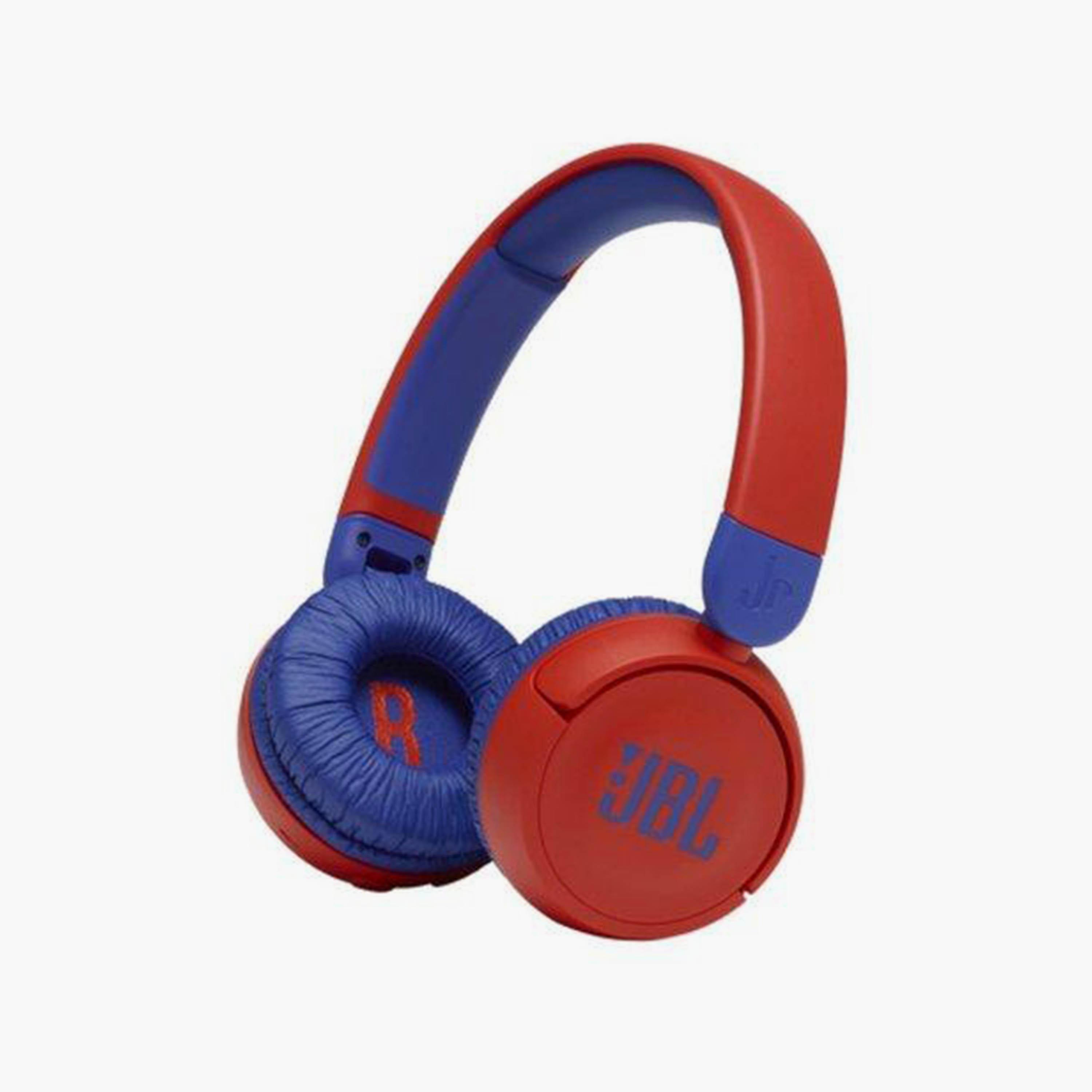 سماعة الرأس اللاسلكية فوق الاذن من جيه بي ال للأطفال باللون الأحمر | JBLJR310BTRED-electronics-headphonesandearphones-image-1