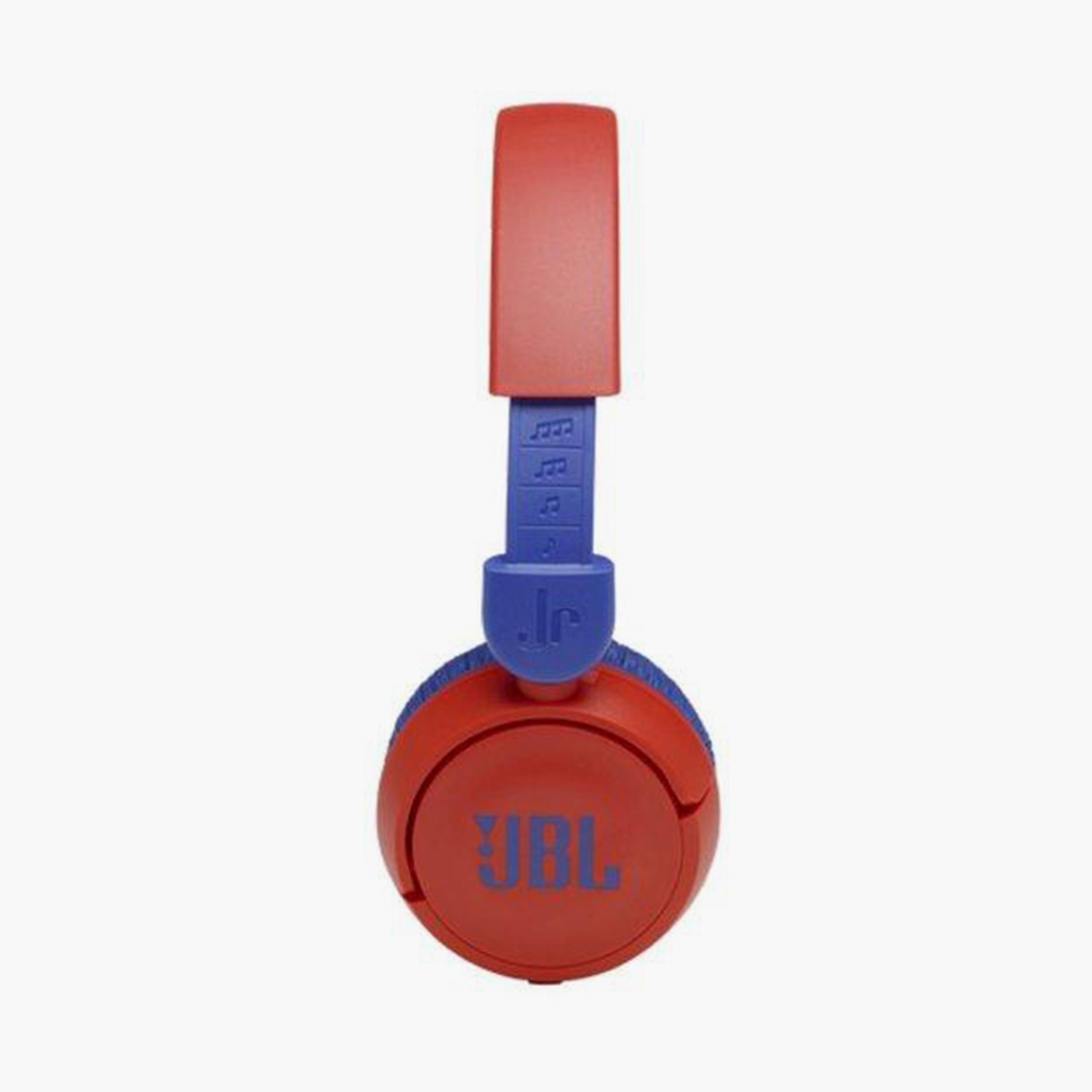 سماعة الرأس اللاسلكية فوق الاذن من جيه بي ال للأطفال باللون الأحمر | JBLJR310BTRED-electronics-headphonesandearphones-image-3