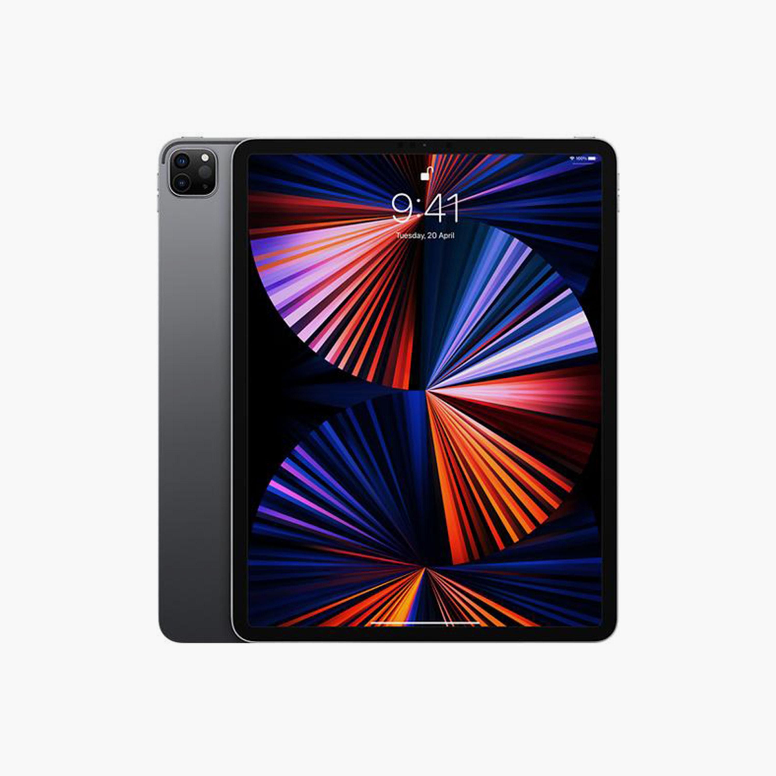 Apple 12.9 Inches iPad Pro Wi-Fi 1TB - Space Grey 2021 UAE Version | MHNM3AB/A-electronics-tablets-image-1