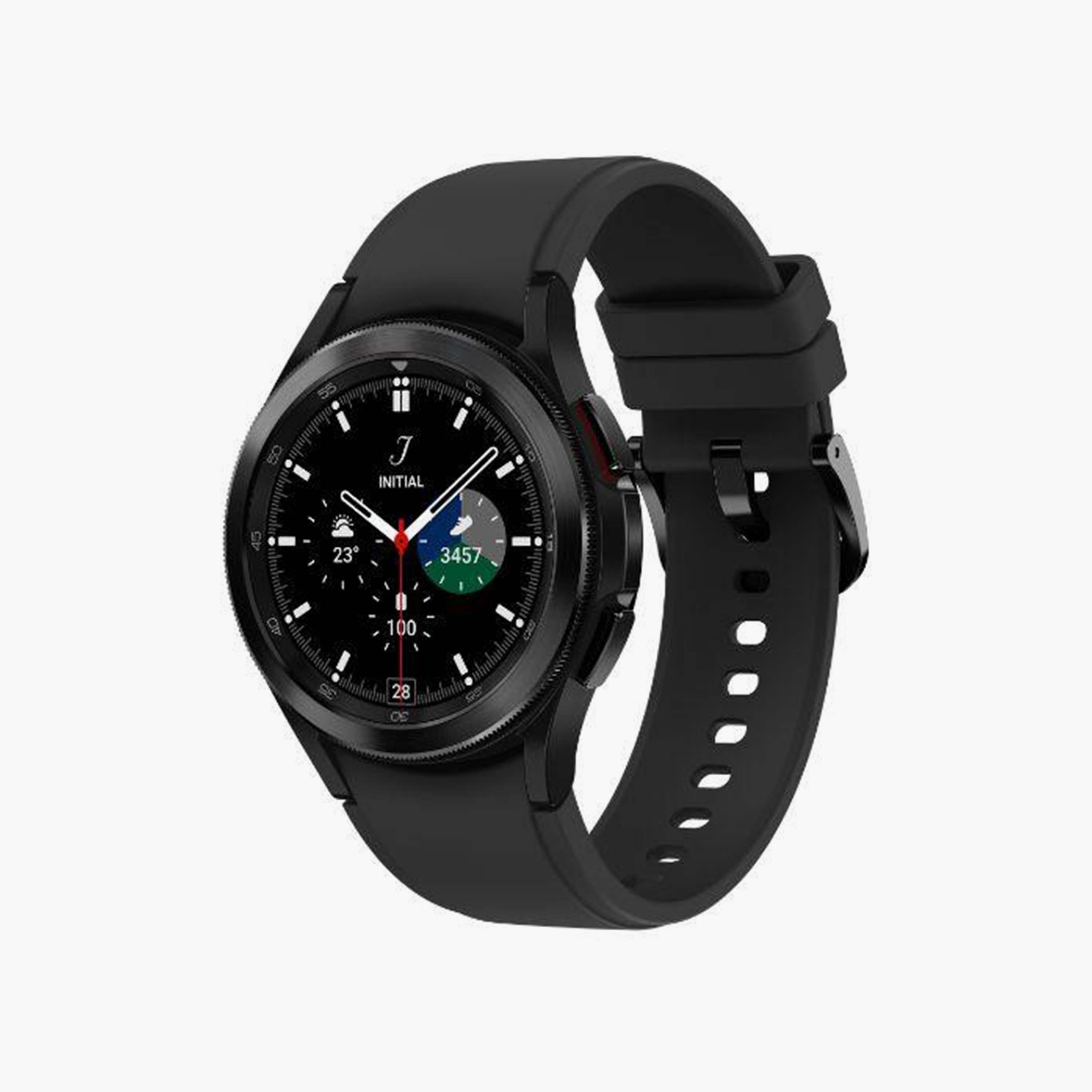 سامسونج جالكسي واتش 4 ذو كلاسيك مع 42 ملم بلون اسود | SMR880NZKAMEA-electronics-smartwatches-image-1