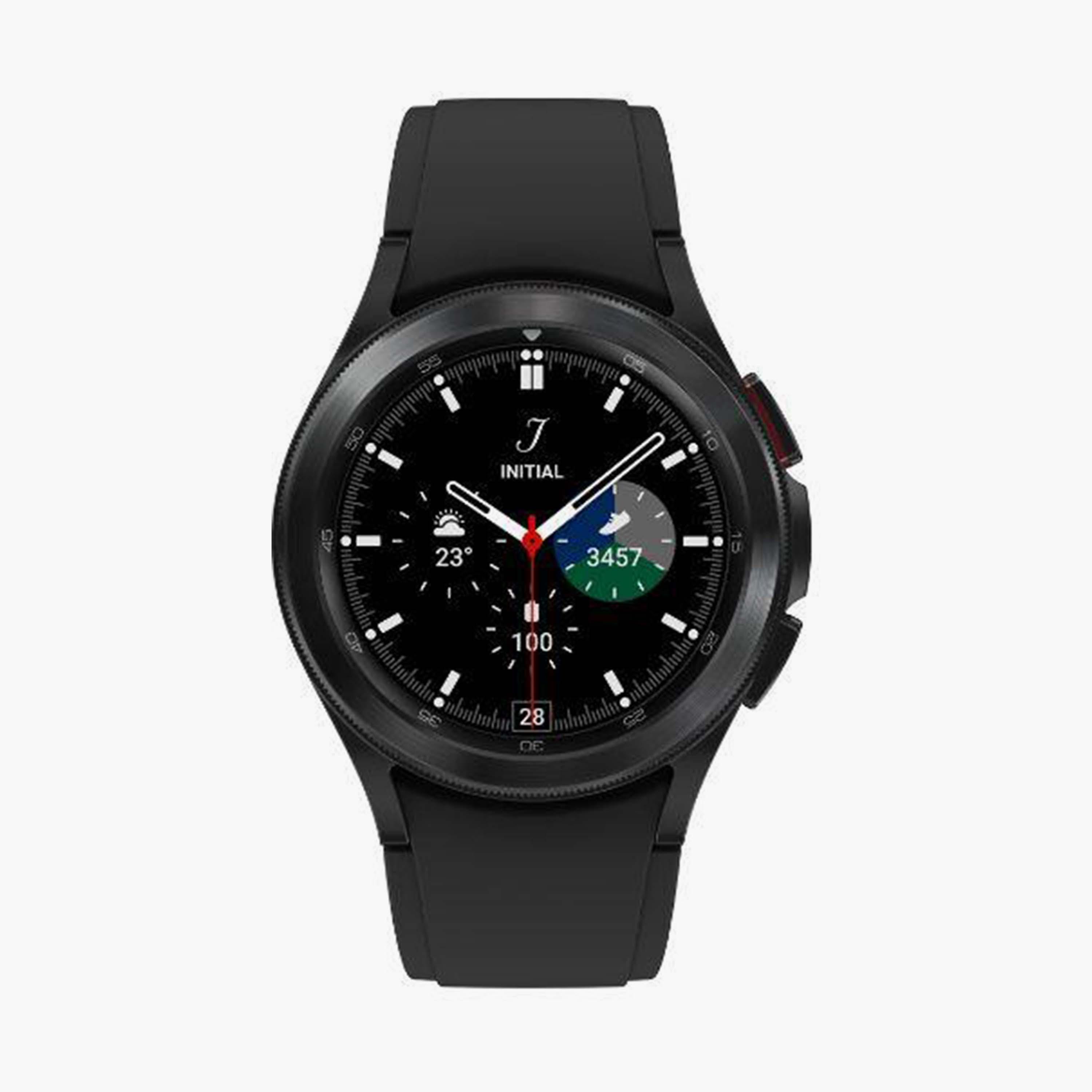 سامسونج جالكسي واتش 4 ذو كلاسيك مع 42 ملم بلون اسود | SMR880NZKAMEA-electronics-smartwatches-image-2
