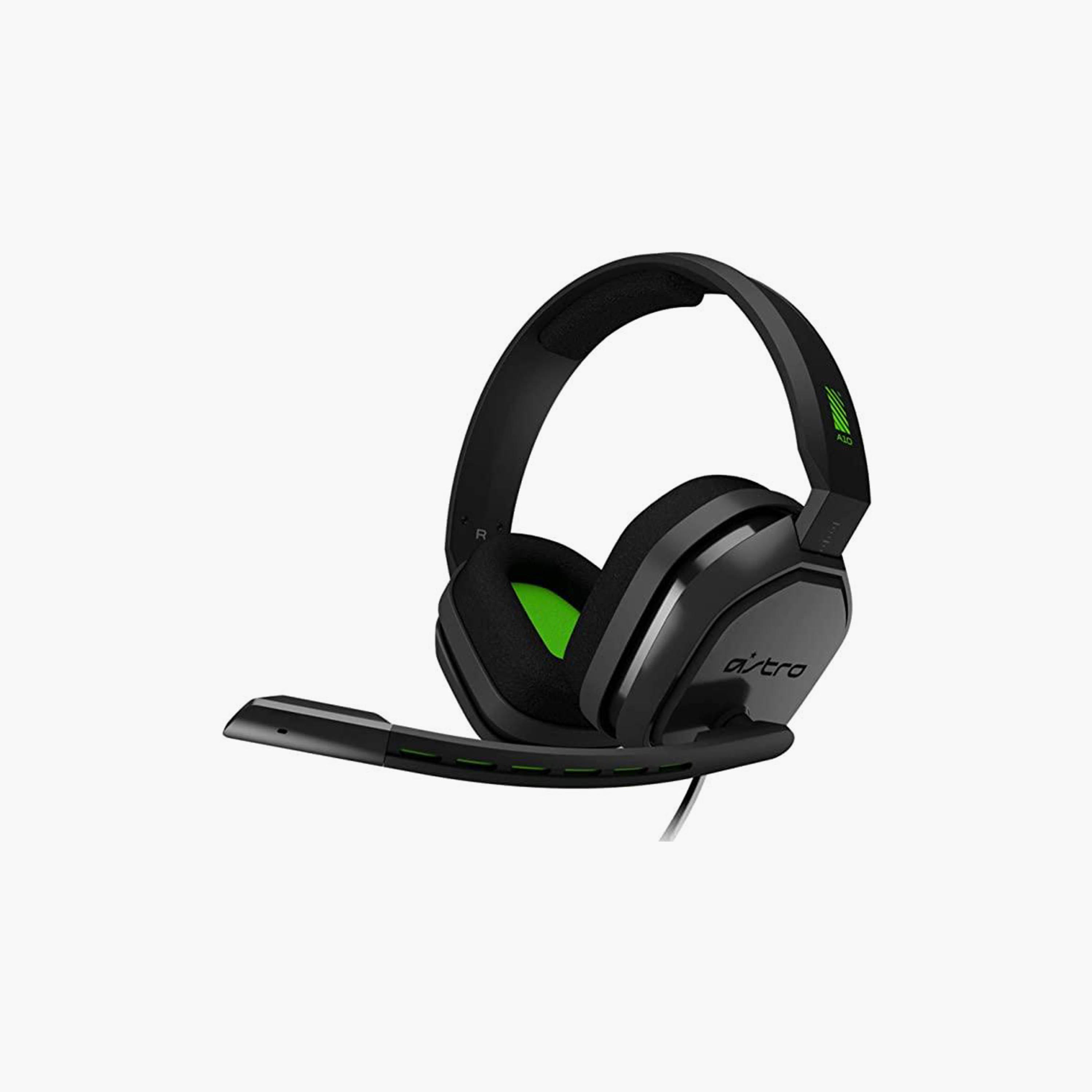 سماعة الألعاب أسترو رمادي وأخضر | أ10-electronics-headphonesandearphones-image-1