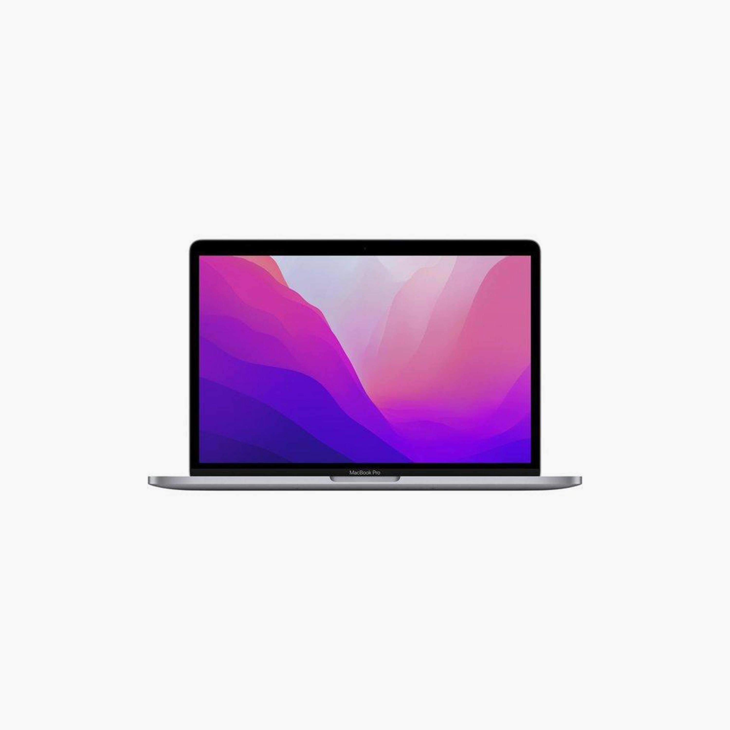 Apple 13'' MacBook Pro M2,8-Core CPU & 10-Core GPU,256GB SSD-Sp.Grey 2022 EN/AR Middle East version|MNEH3AB/A-electronics-laptops-image-1