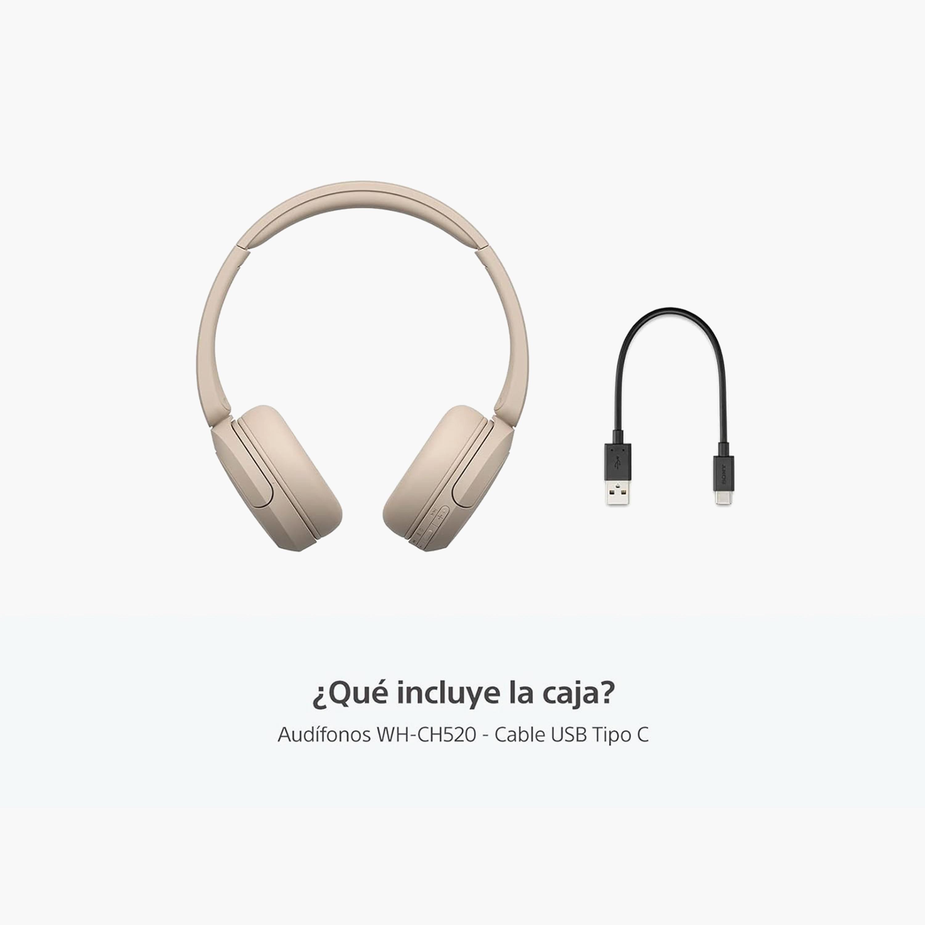 Sony Wireless Over-Ear Headphone Beige | WHCH520/C-electronics-headphonesandearphones-image-3