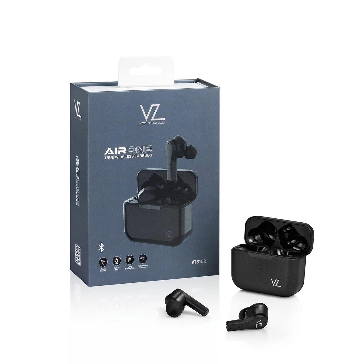 Voz AirOne TWS EarbudsVTB102 Black-electronics-headphonesandearphones-image-1