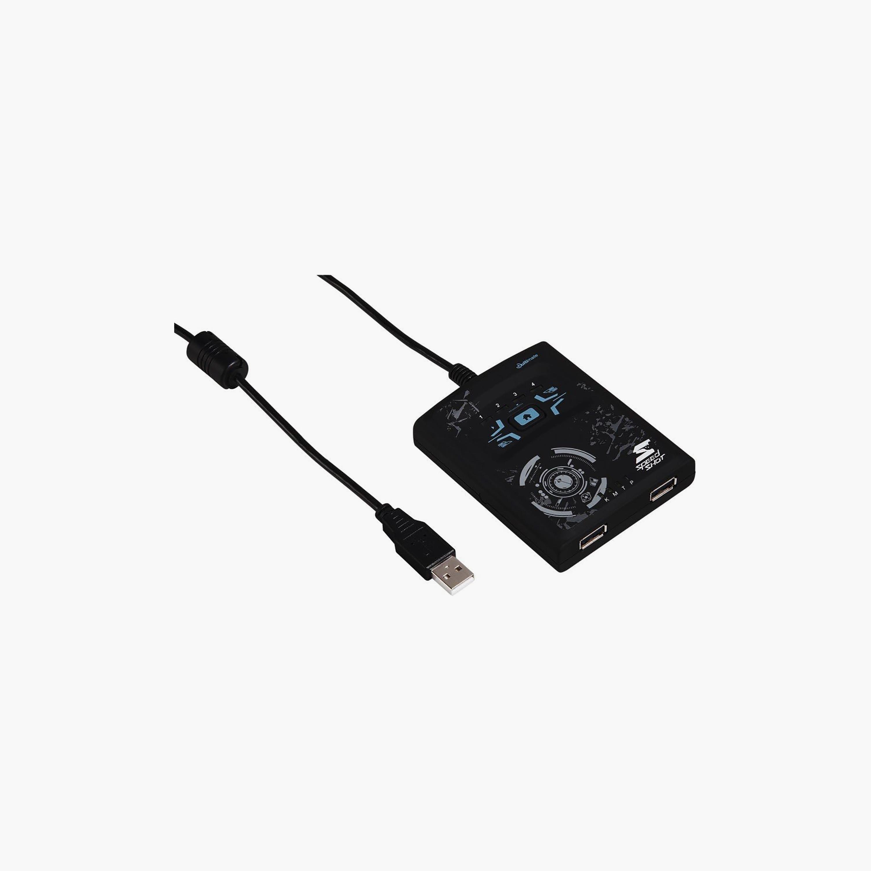 Hama Speedshot Ultimate Mouse & Keyboard Converter Black For PS4/PS3/Xbox One/Xbox360-electronics-accessories-computeraccesories-image-1