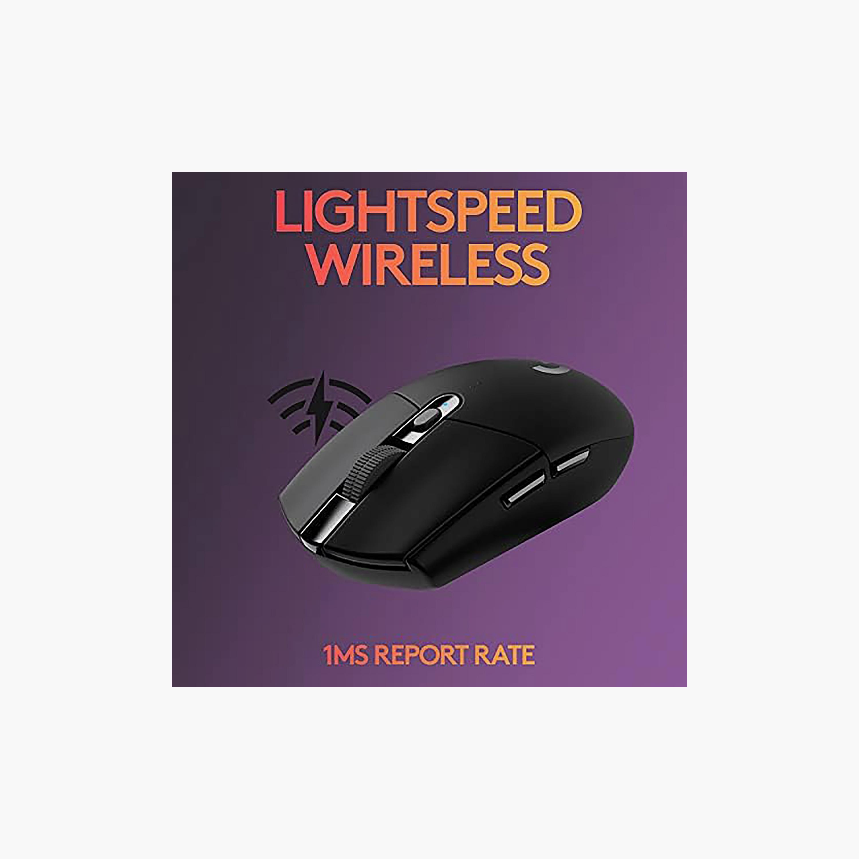 فأرة Logitech G305 Lightspeed Gaming سوداء-electronics-gamesandconsoles-image-3