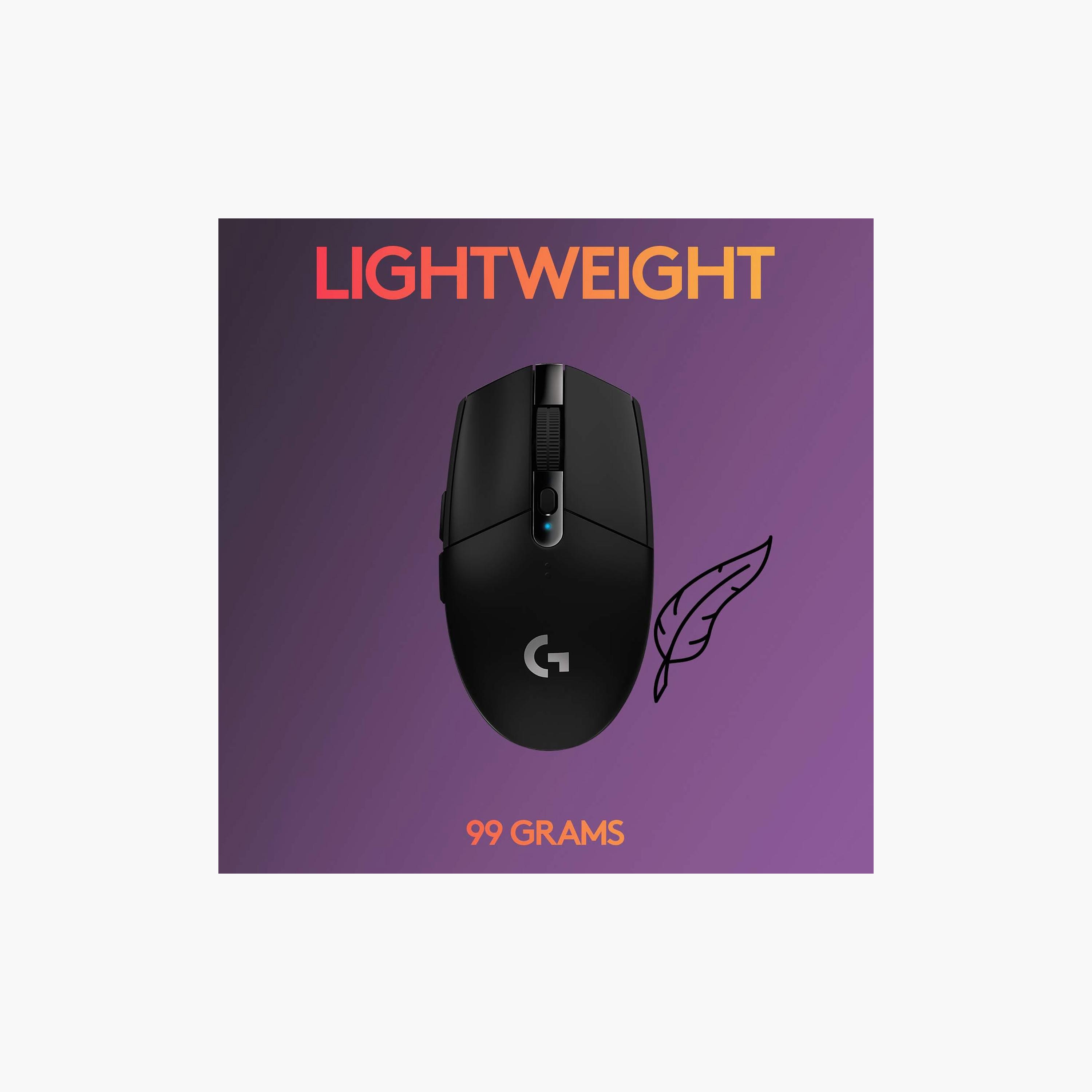 فأرة Logitech G305 Lightspeed Gaming سوداء-electronics-gamesandconsoles-image-5