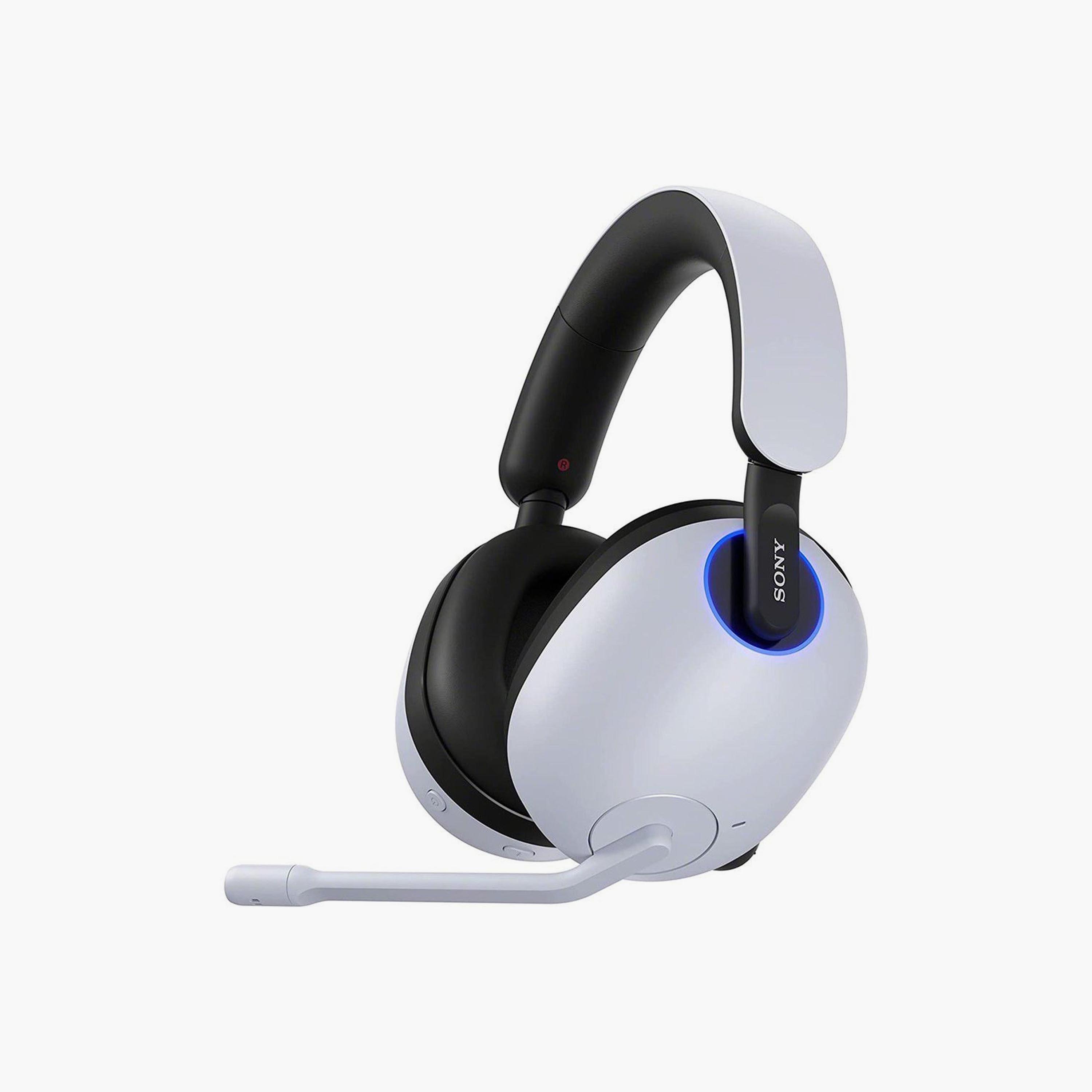 سماعة رأس من سوني إنزون H9 اللاسلكية فوق الأذن للألعاب باللون الأبيض | WHG900N/W-electronics-headphonesandearphones-image-2