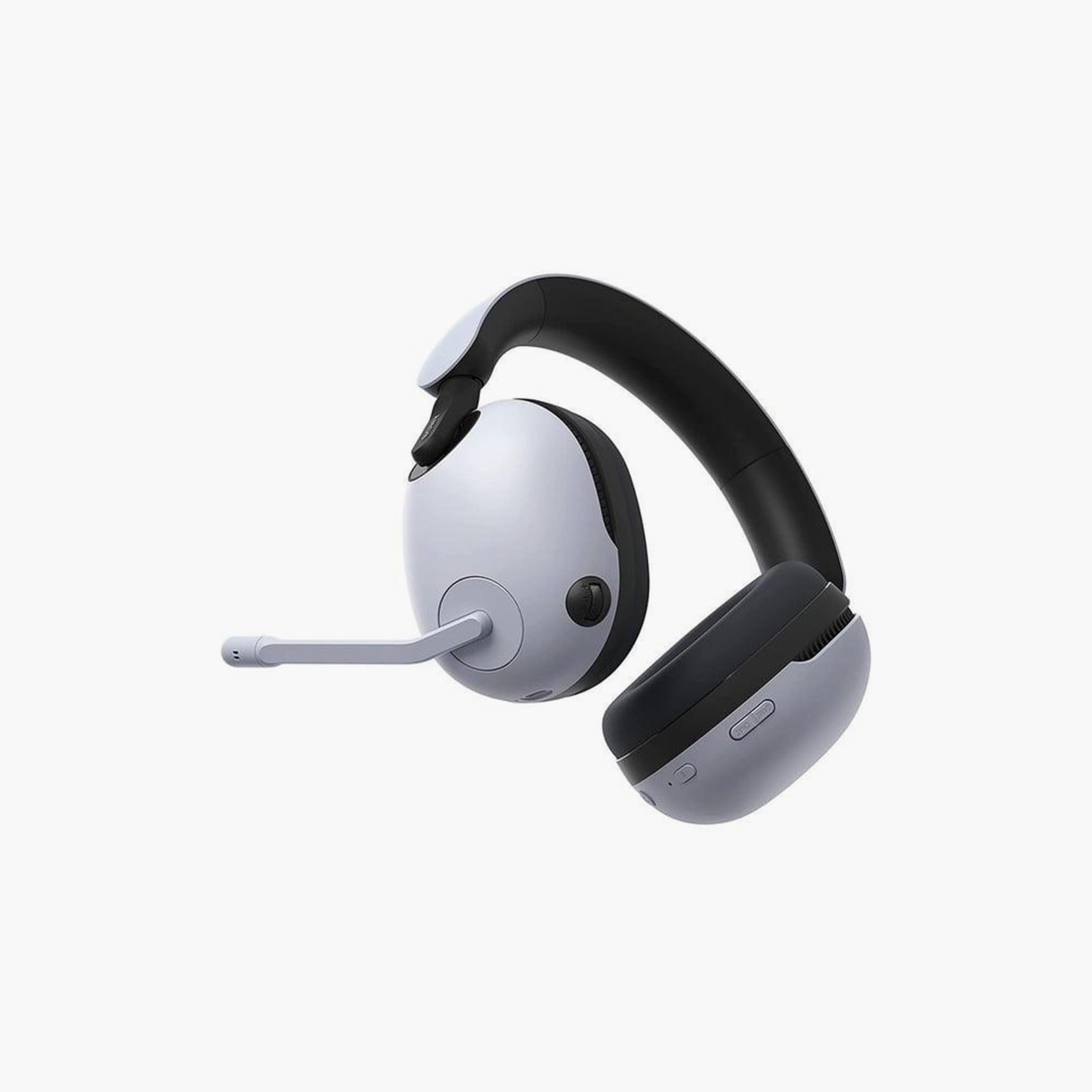 سماعة رأس من سوني إنزون H9 اللاسلكية فوق الأذن للألعاب باللون الأبيض | WHG900N/W-electronics-headphonesandearphones-image-3