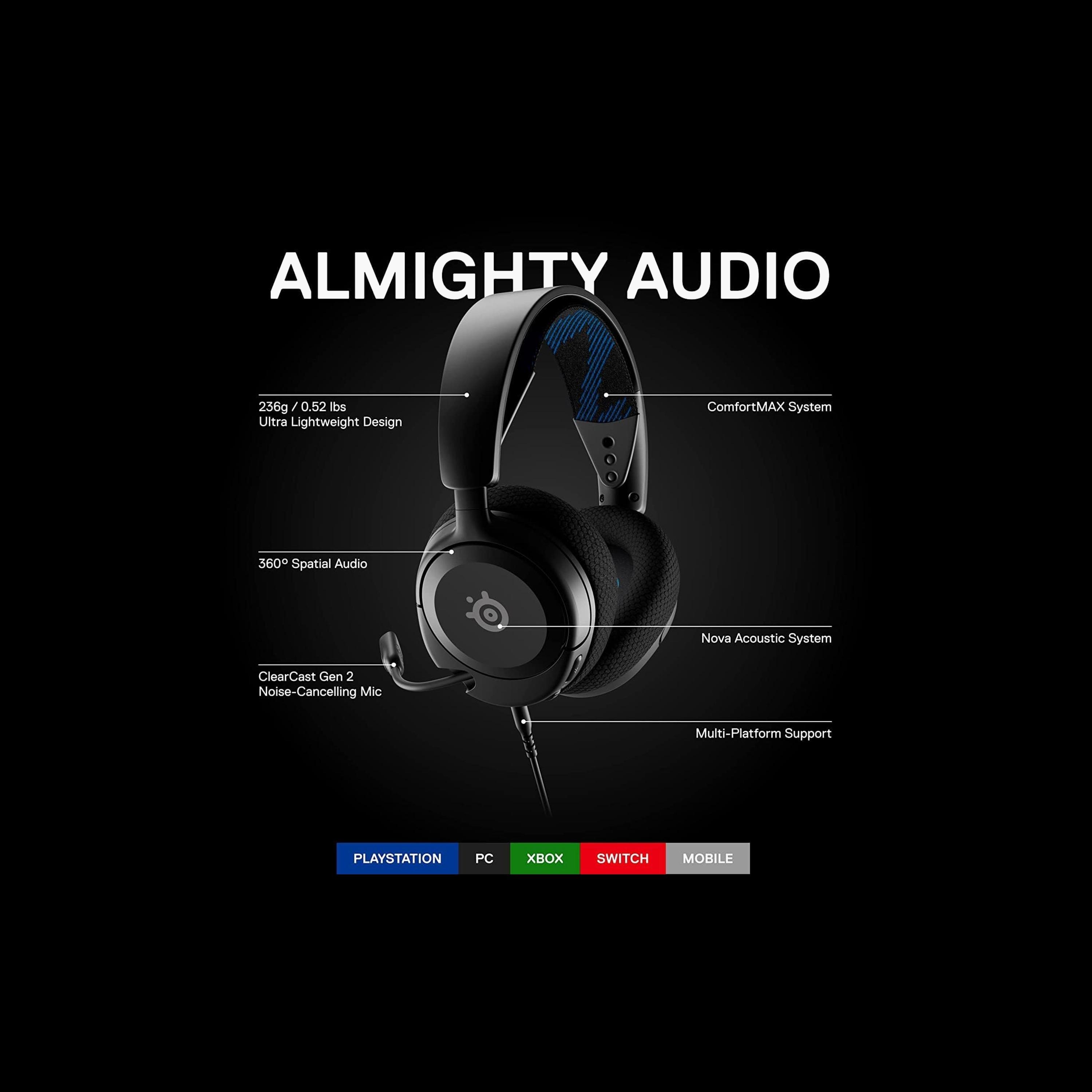 Steelseries Arctis Nova 1P Wired Gaming Headphones|61611-electronics-gamesandconsoles-image-2
