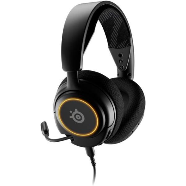 سماعات Steelseries 61631 Arctis Nova 3 السلكية للألعاب باللون الأسود-electronics-gamesandconsoles-image-1
