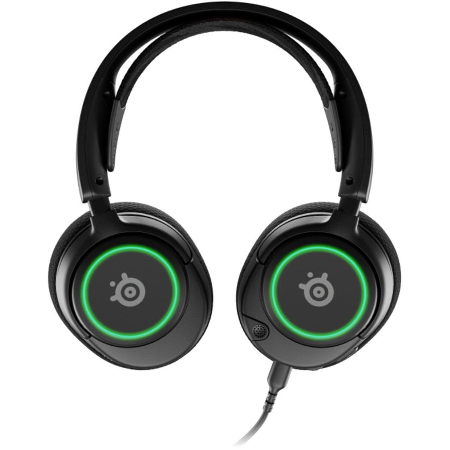 سماعات Steelseries 61631 Arctis Nova 3 السلكية للألعاب باللون الأسود-electronics-gamesandconsoles-image-2