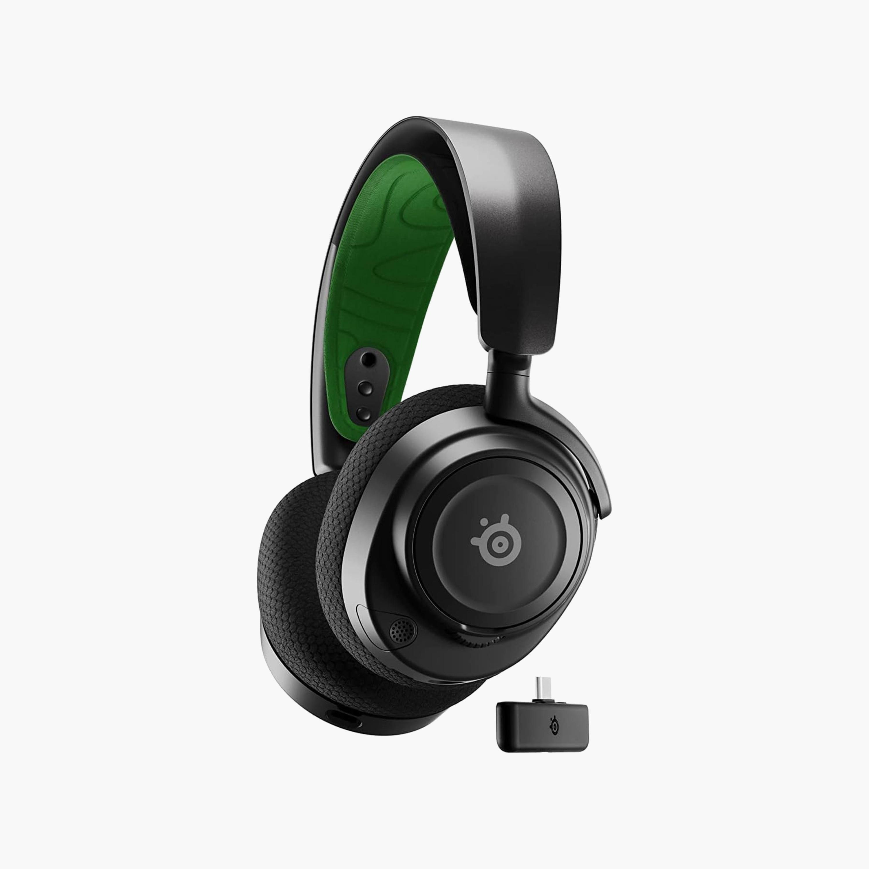 Steelseries 61565 Arctis Nova 7X Wireless Gaming Headphones Black/Green-electronics-gamesandconsoles-image-1